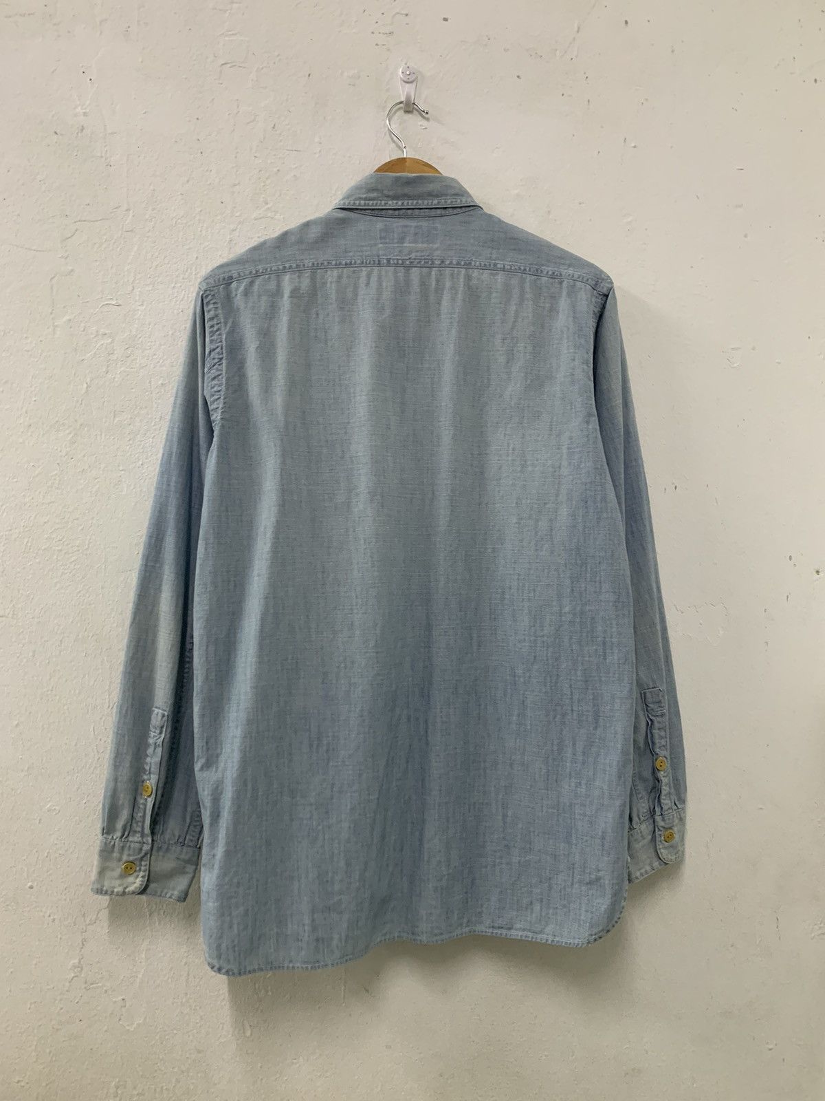 Ralph Lauren Ralph Lauren Workers Denim Shirt Size US M / EU 48-50 / 2 - 2 Thumbnail