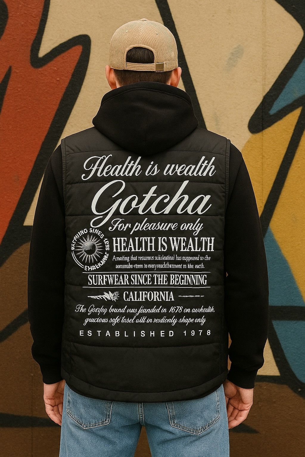 14th Addiction × Hysteric Glamour × If Six Was Nine Gotcha Golf Embroidered Puffer Vest Size US M / EU 48-50 / 2 - 13 Thumbnail
