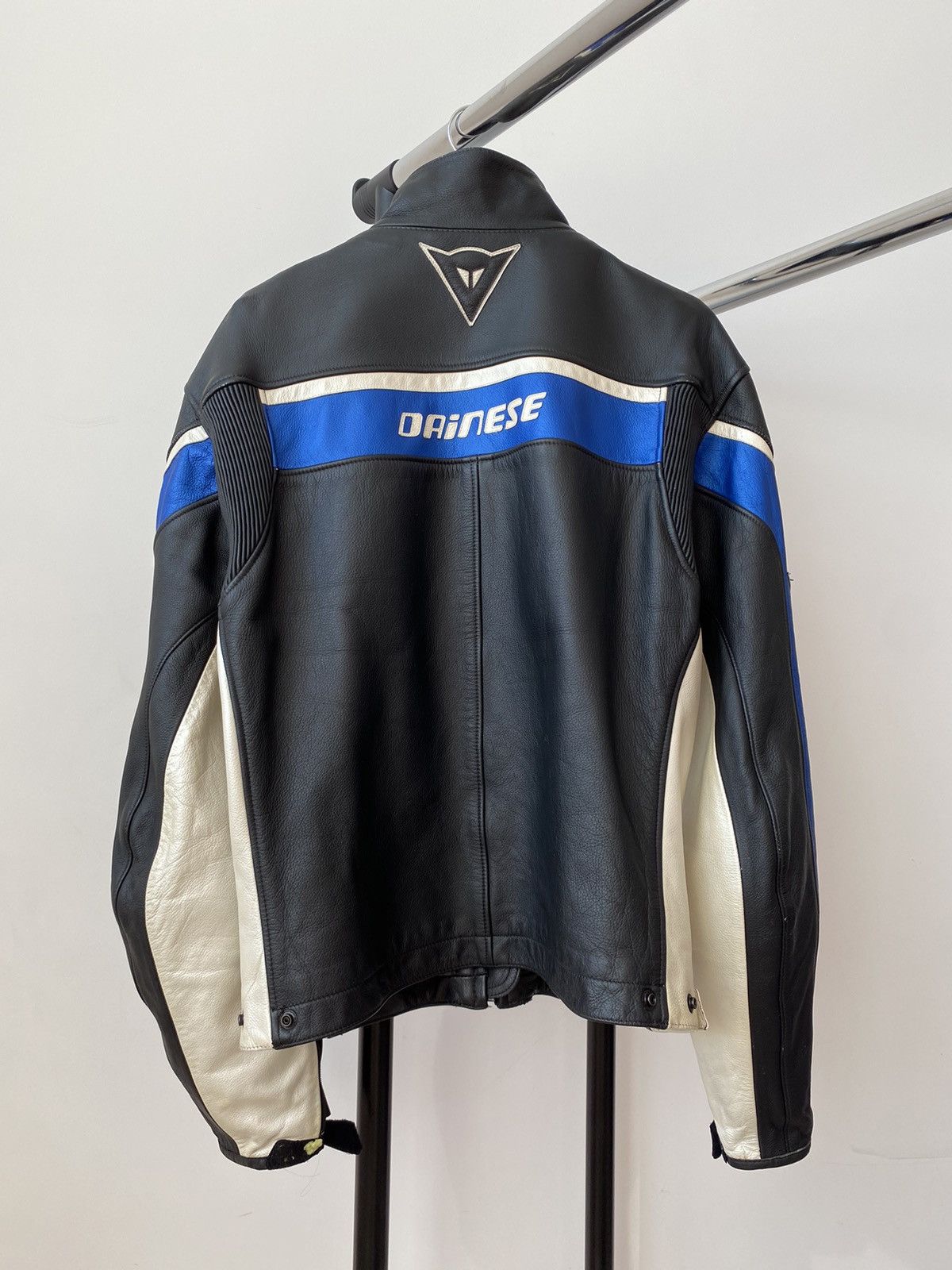 Dainese Vintage Dainese Black Leather Racing Moto Jacket | Grailed