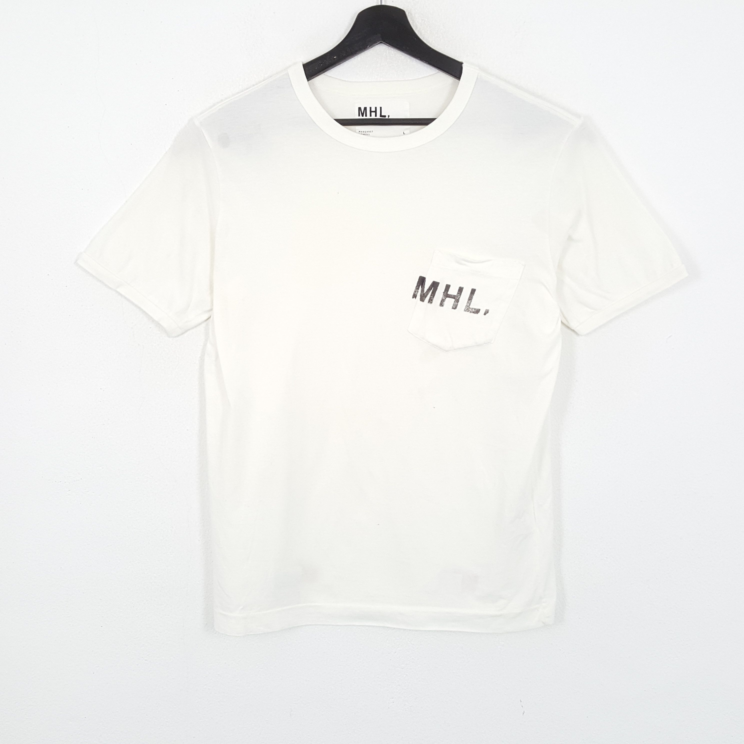 Japanese Brand × Margaret Howell × Vintage MHL MARGARET HOWELL White Tshirt Size US M / EU 48-50 / 2 - 1 Thumbnail