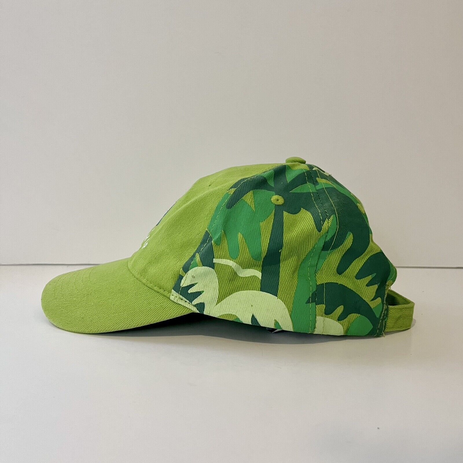Vintage 2007 Cricket World Cup ICC West Indies Palmtrees Green Hat Size ONE SIZE - 3 Thumbnail