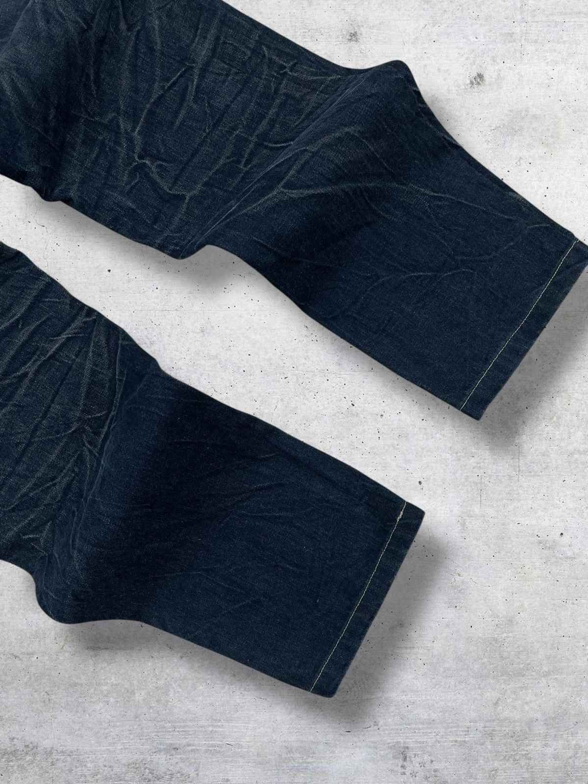 Japanese Brand VINTAGE RAPRUI OG JAPAN DESIGNER 90S PATCH RIPPED DENIM Size US 29 - 14 Thumbnail