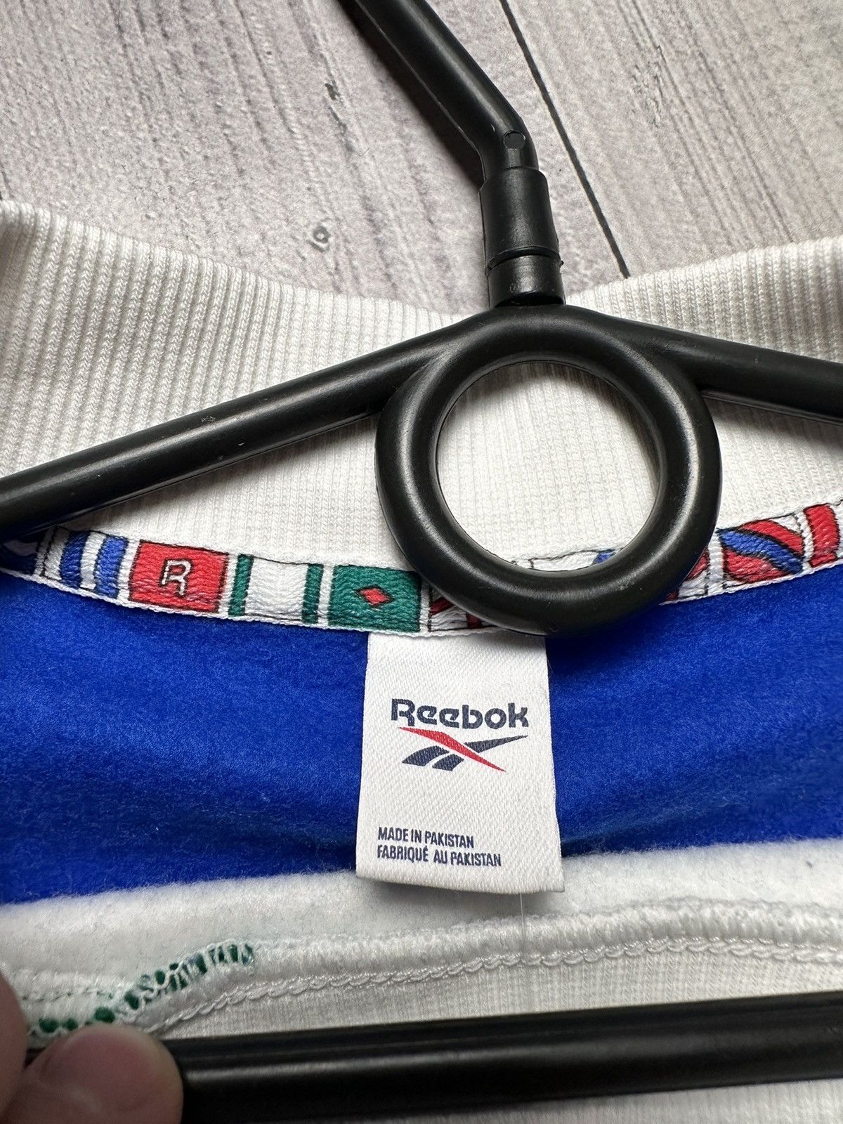 Reebok × Vintage Vintage Reebok Brazil soccer sweatshirt big logo rare Brasil Size US S / EU 44-46 / 1 - 8 Thumbnail