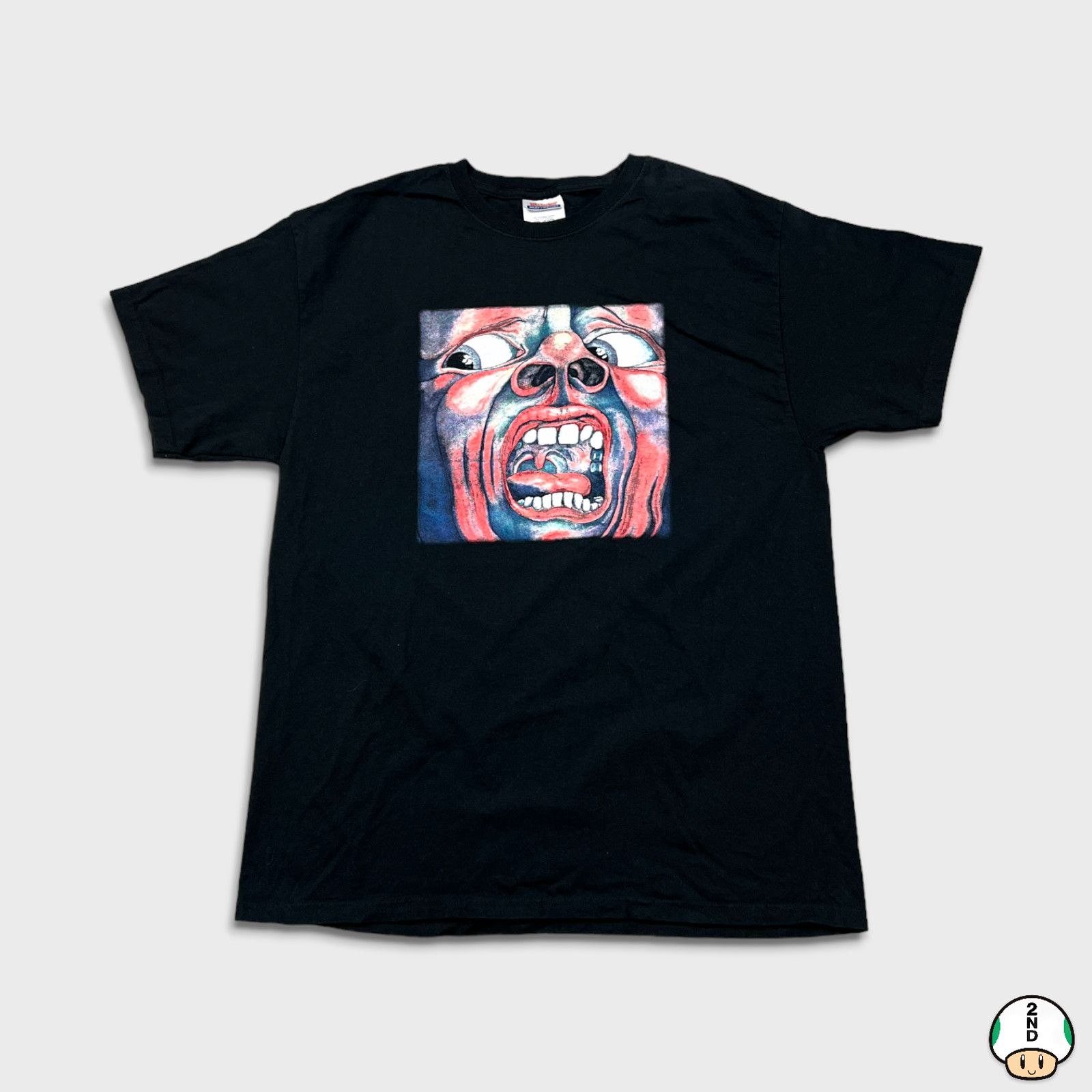 Band Tees × Vintage Vintage Y2K Crimson King T Shirt Court of The King Band Tee Size US L / EU 52-54 / 3 - 1 Thumbnail