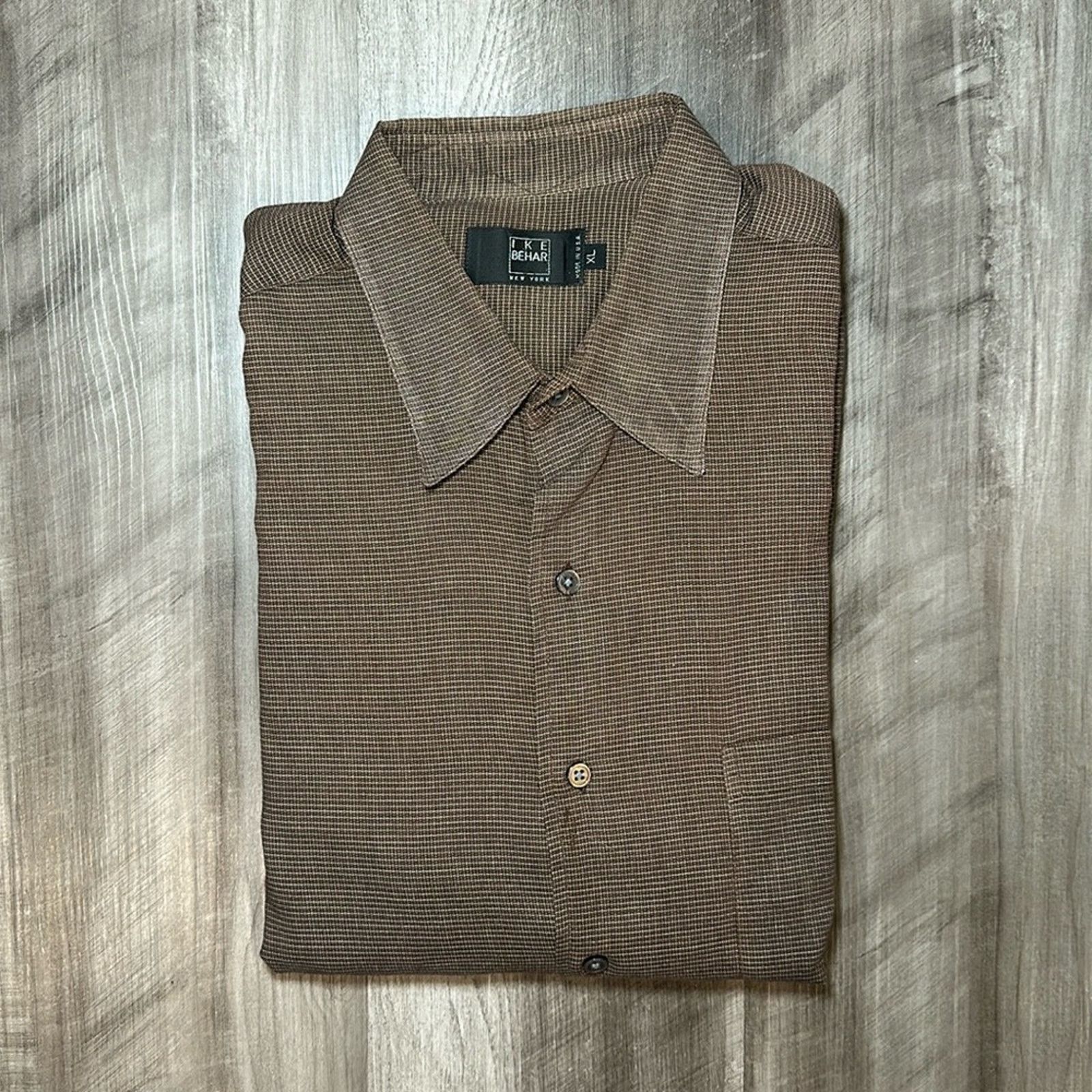 Ike Behar Ike Behar Vintage Long Sleeve Button Down - XL Size US XL / EU 56 / 4 - 1 Thumbnail