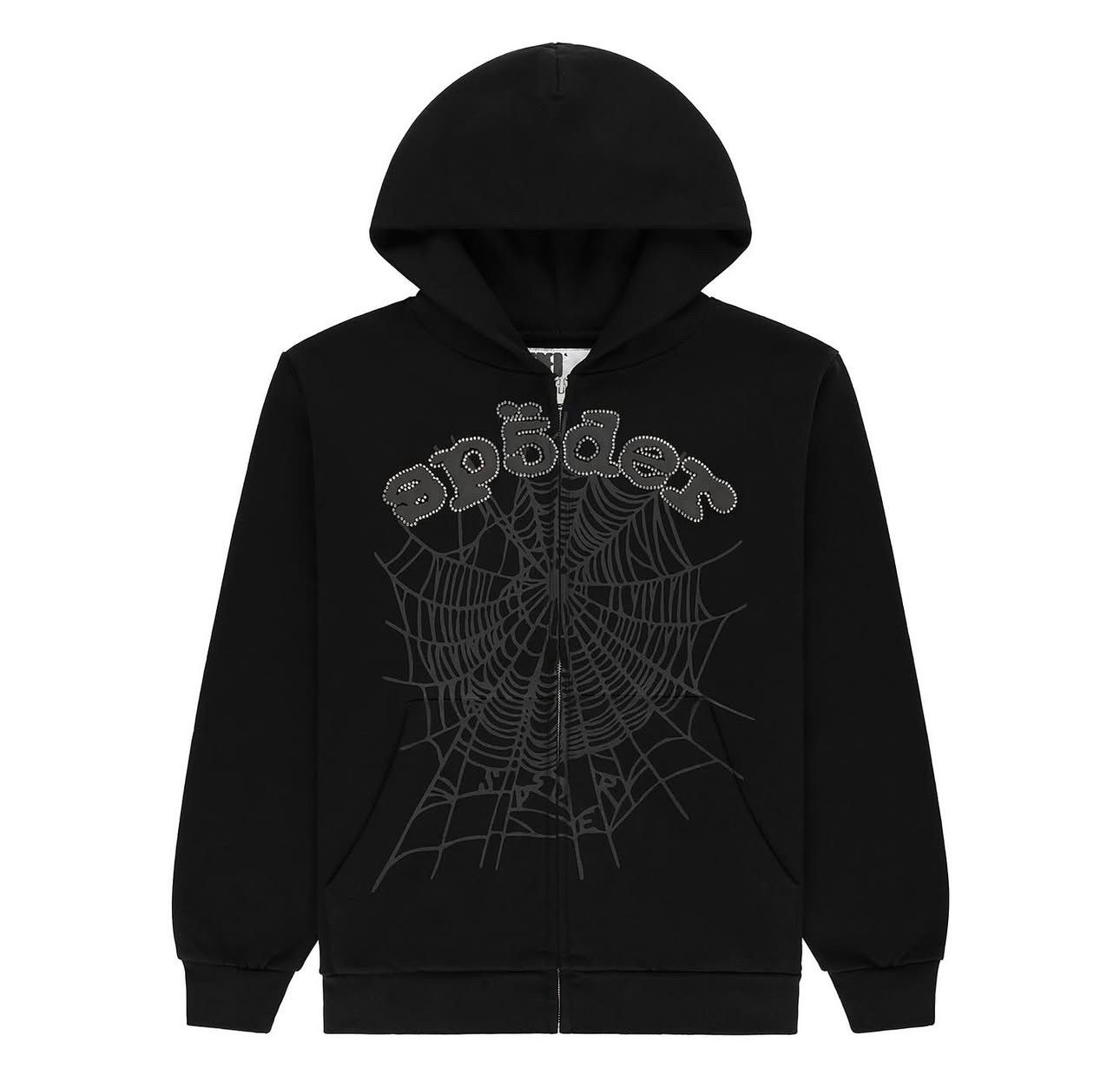 今 話題 の 人気 商品 RHINESTONE OG ZIP HOODED SWEATSHIRT