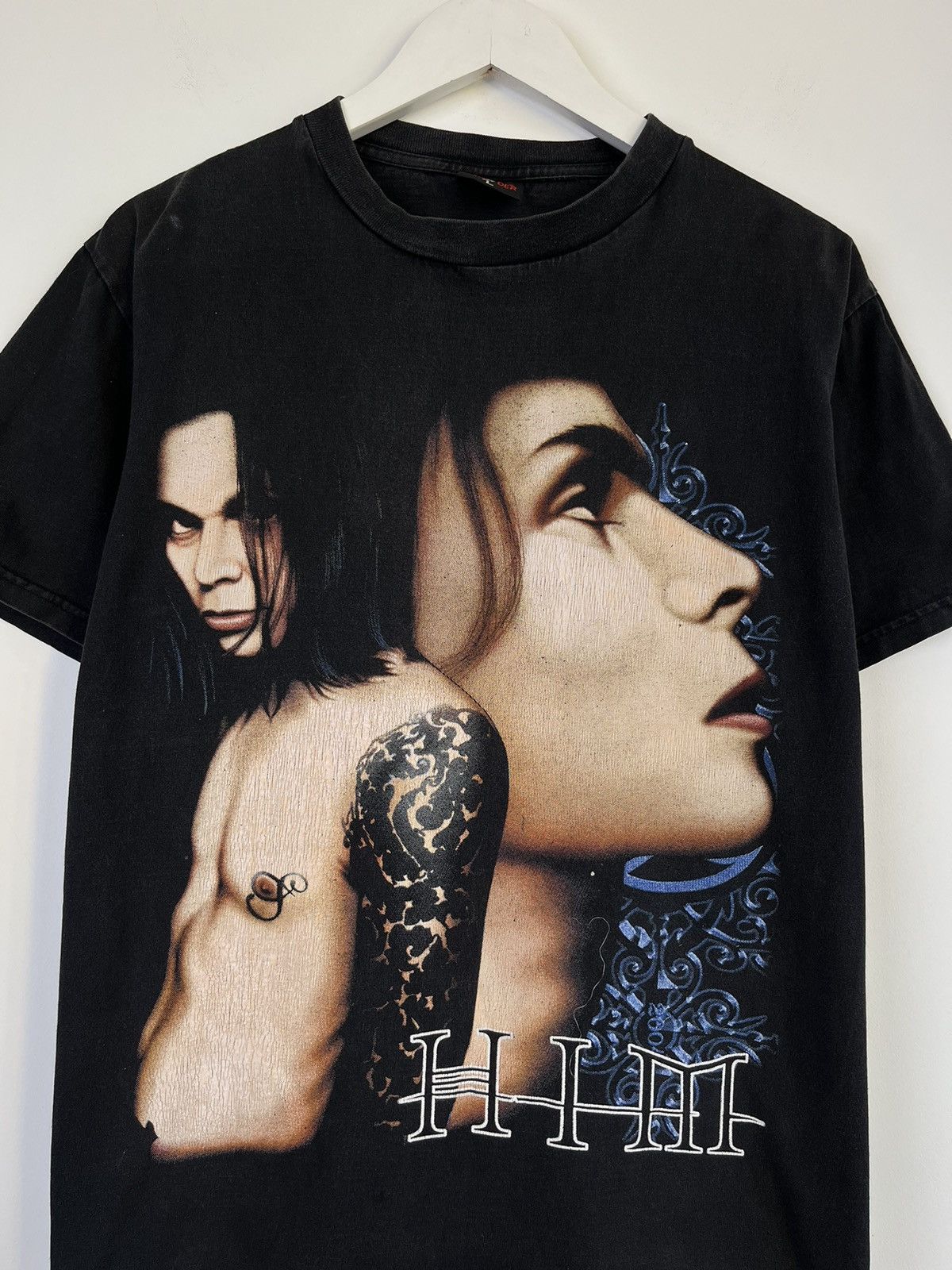 Band Tees Vintage HIM Band 90s Sunfaded Tee Size US L / EU 52-54 / 3 - 2 Thumbnail