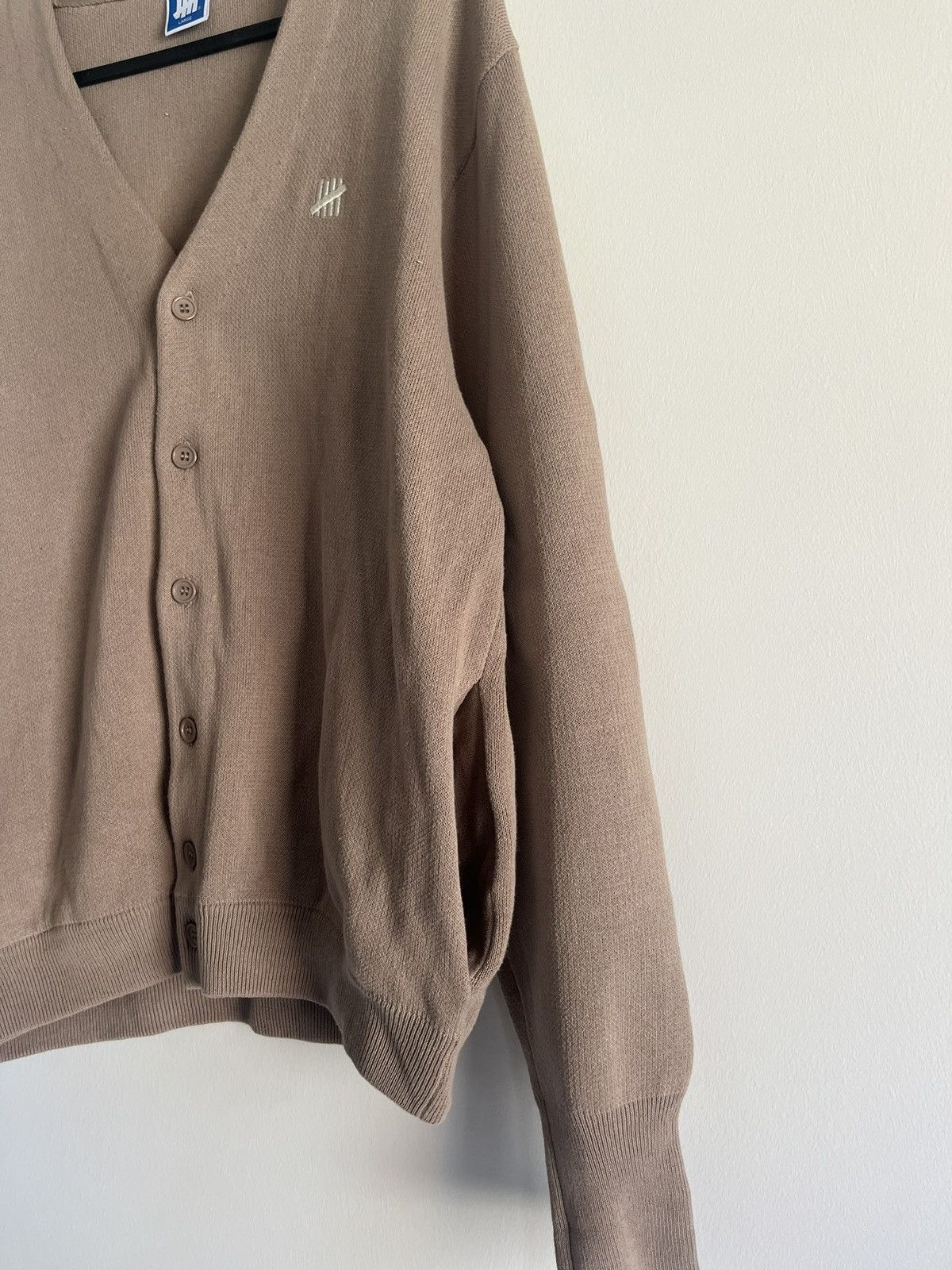 Undefeated Undefeated Beige Cardigan Size US L / EU 52-54 / 3 - 4 Thumbnail
