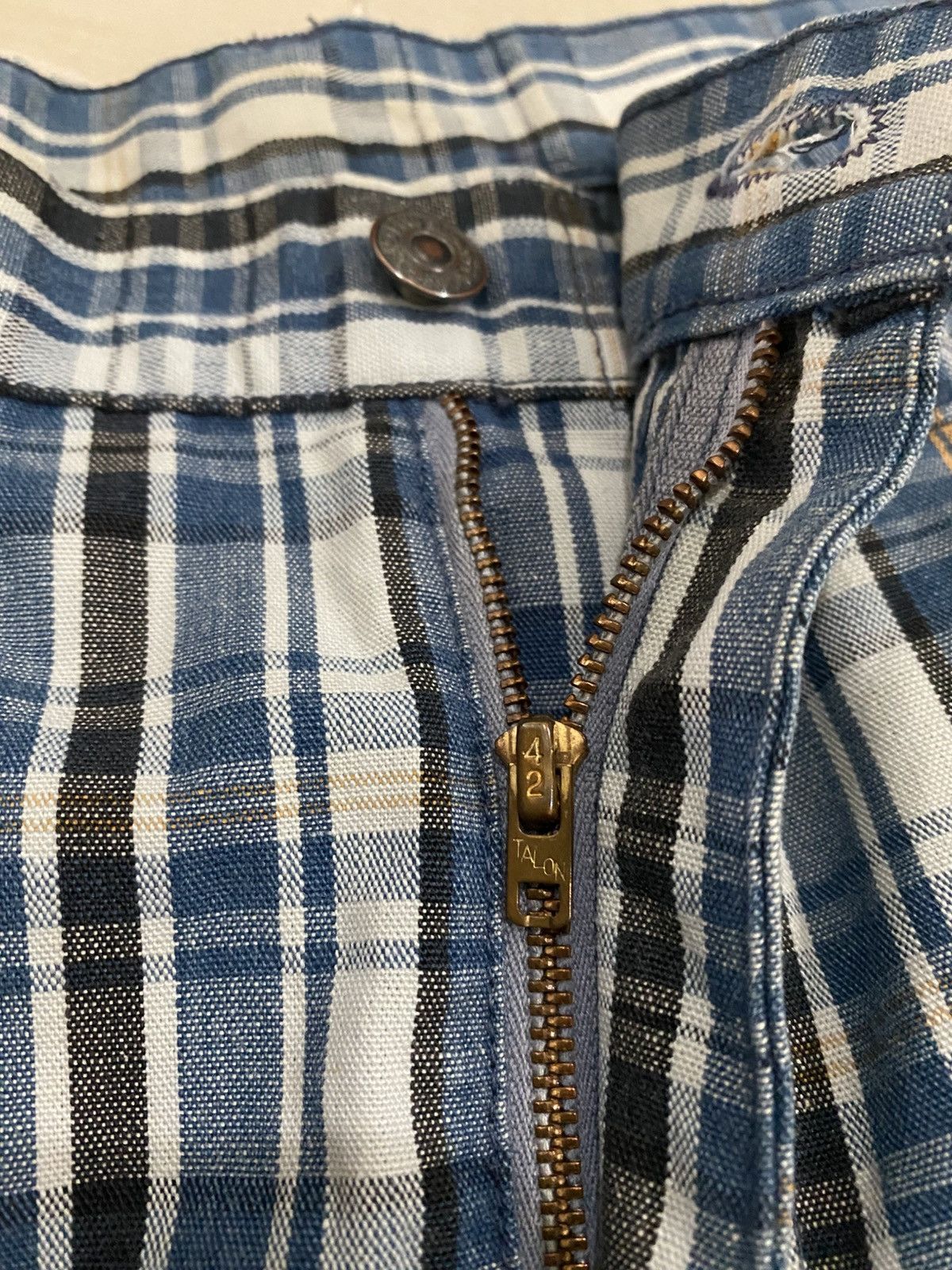 Levi's 70s Levis Big E Sta Prest Pants Size US 34 / EU 50 - 2 Thumbnail