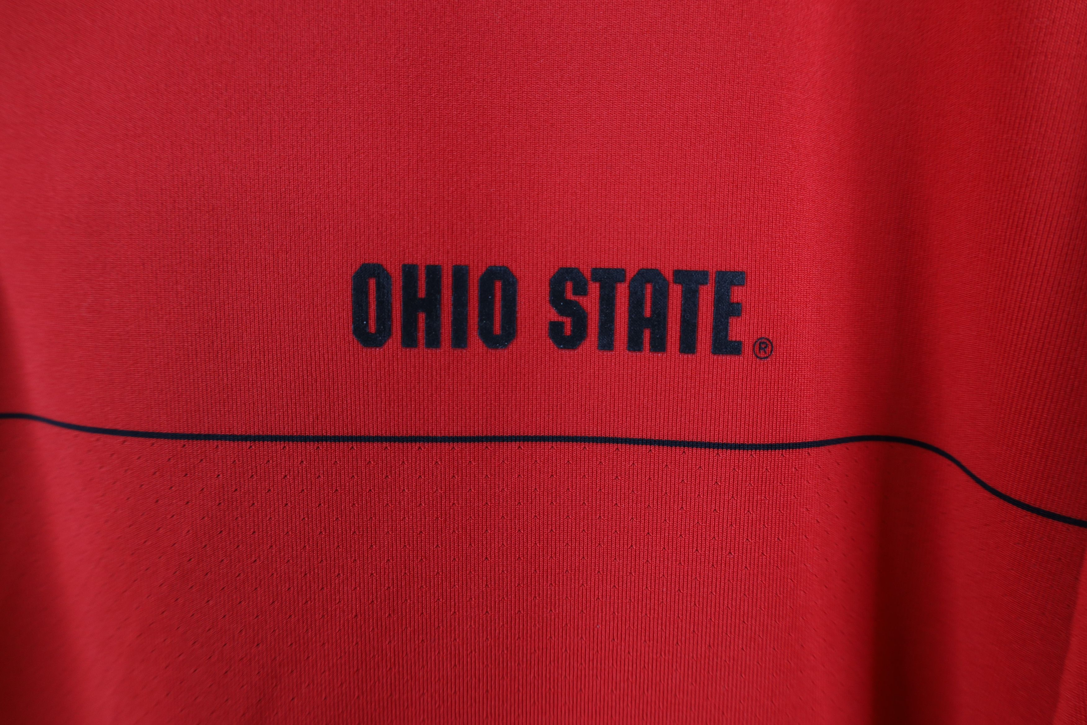 Nike Nike Golf Mini Swoosh Ohio State University Polo Shirt Red Size US XL / EU 56 / 4 - 4 Thumbnail