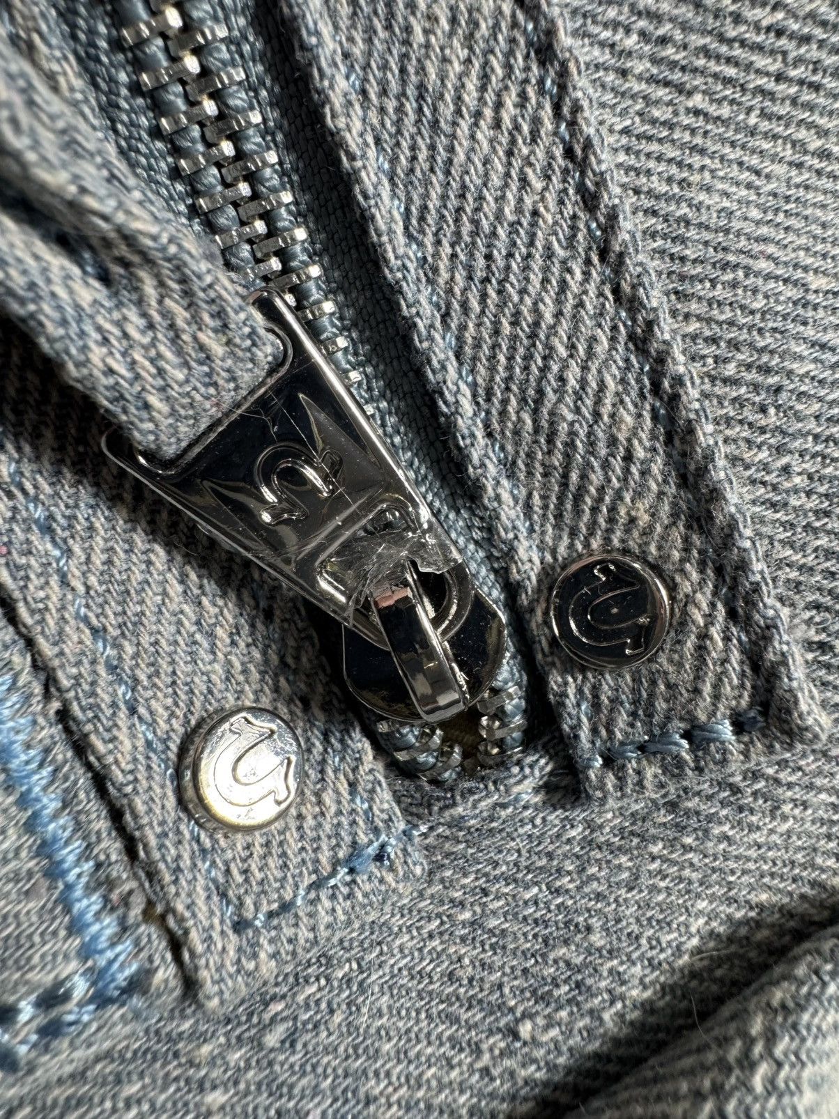 True Religion True Religion Denim Cargo Big Logo Shoulders Bag Size ONE SIZE - 5 Thumbnail