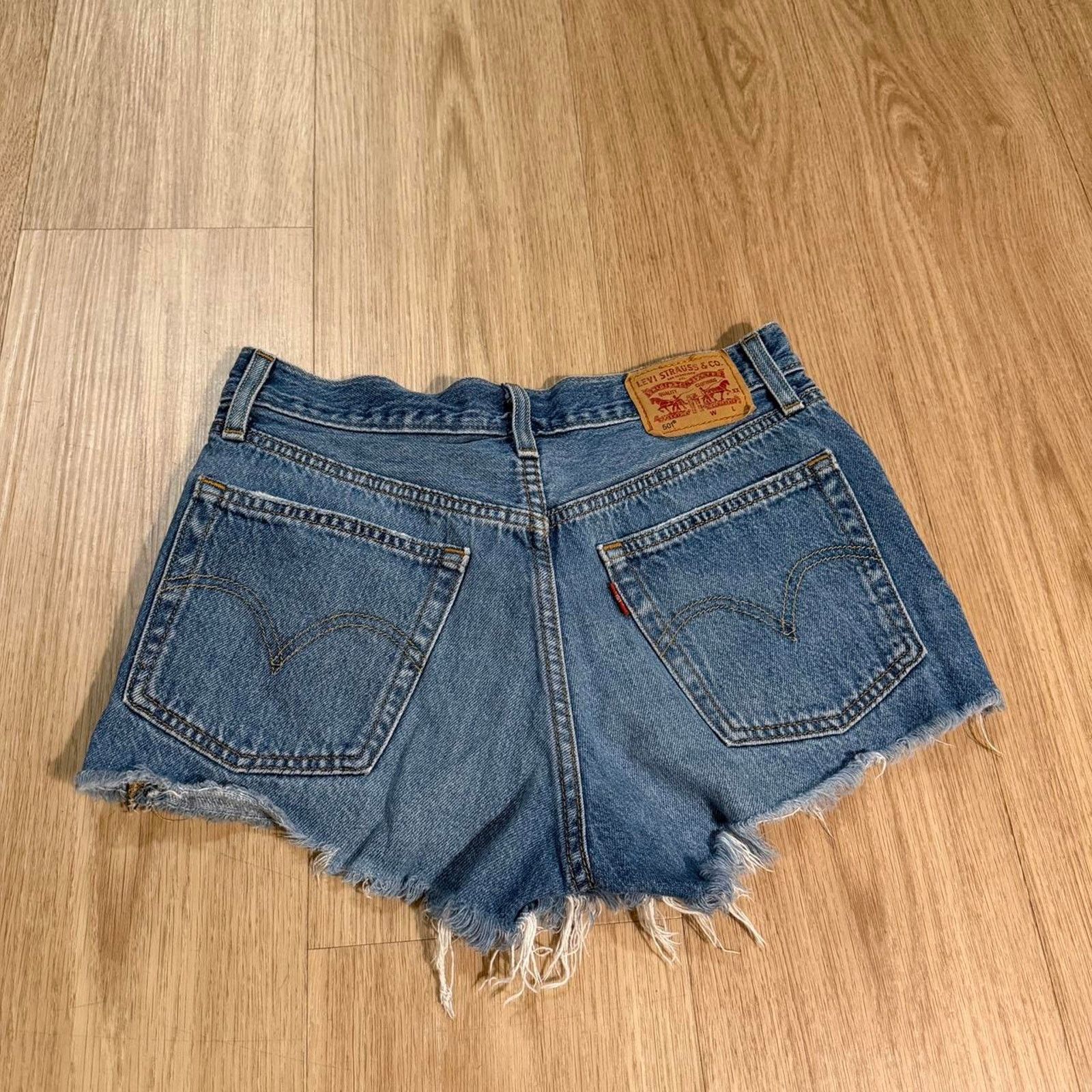 Levi's Levis 501 denim shorts Size 25" / US 0 / IT 36 - 2 Thumbnail