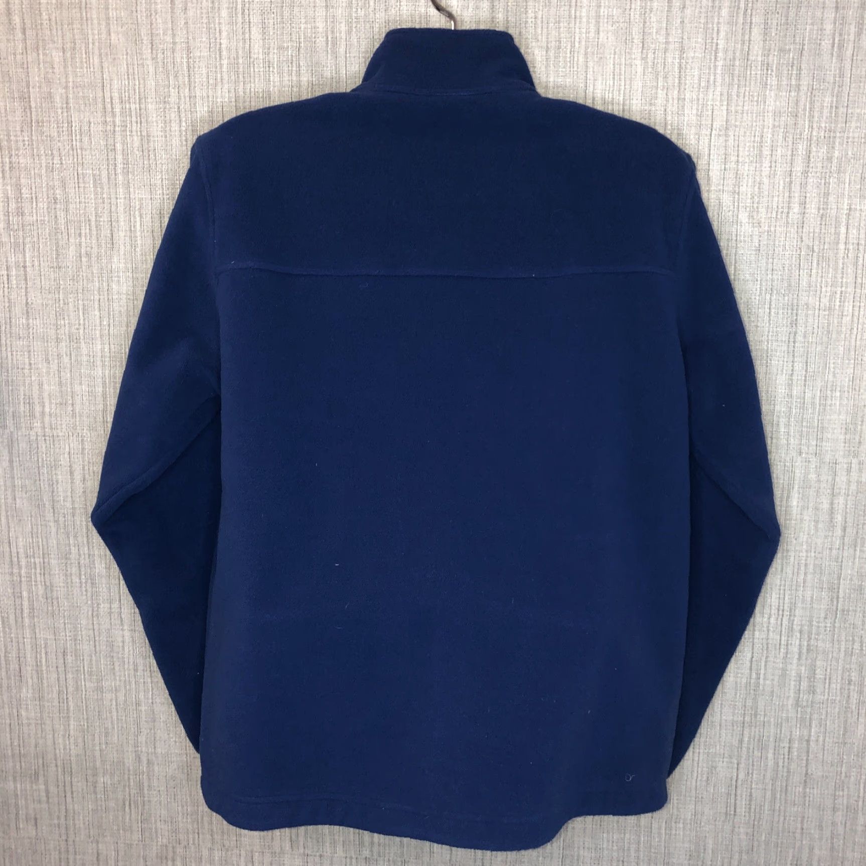 Vintage L.L. Bean Fleece Jacket Blue Casual Zip Mens Medium Size US M / EU 48-50 / 2 - 3 Thumbnail