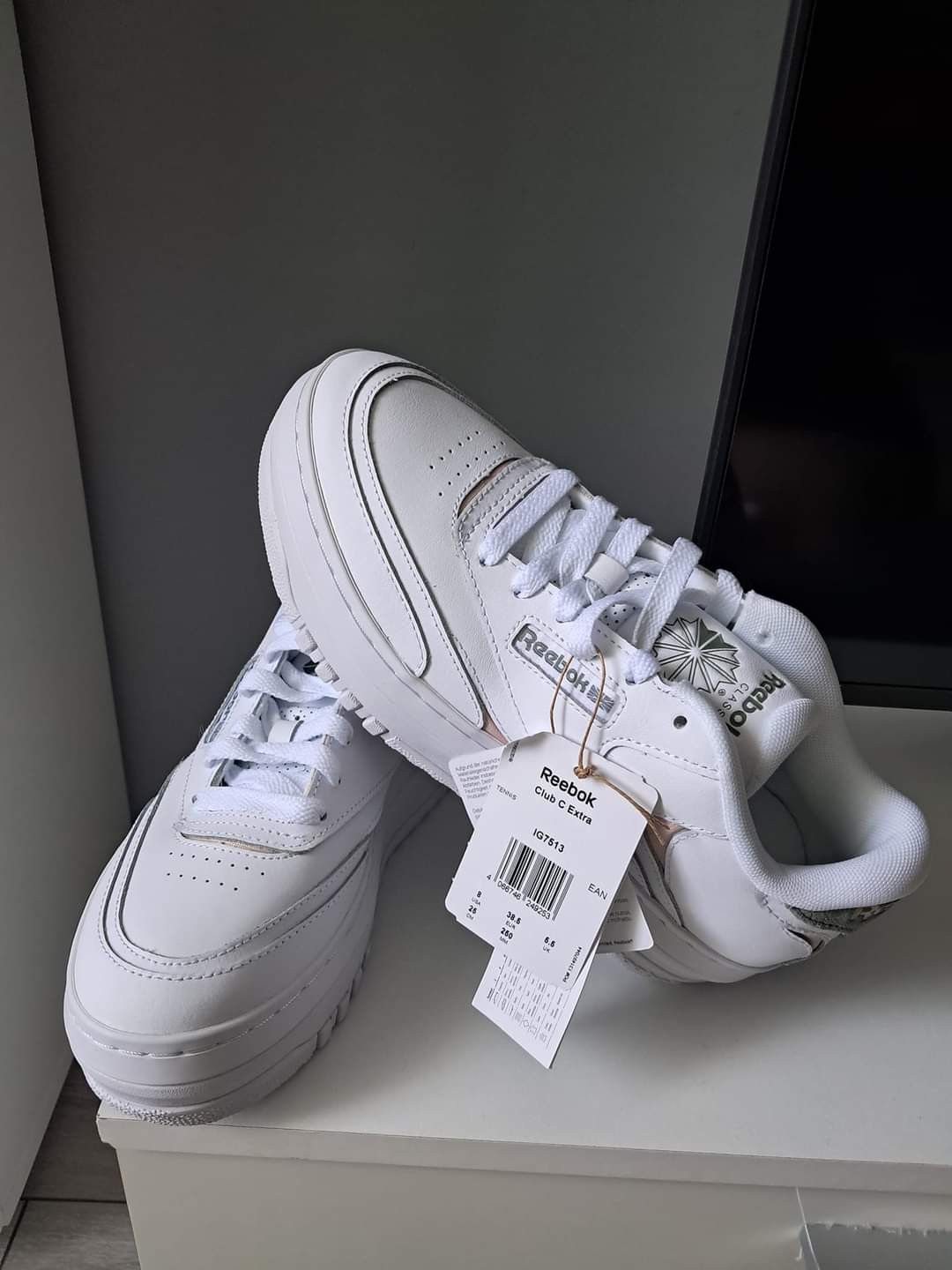Reebok Sneackers Reebok White Size US 8 / IT 38 - 1 Thumbnail
