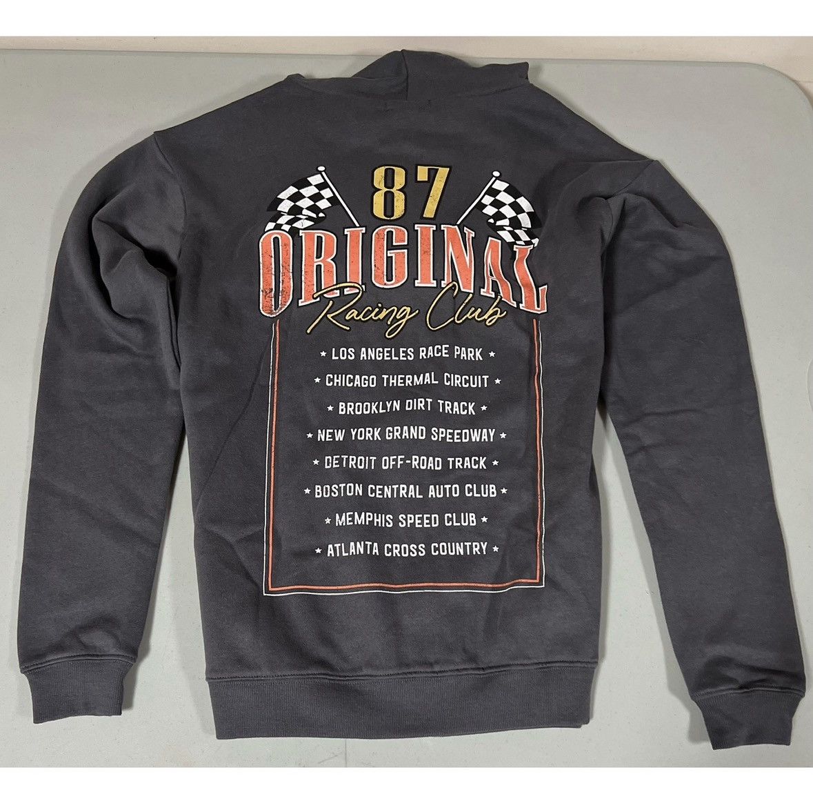 Pacsun Gray Motorcycle Graphic Zipper Sweater Sweatshirt Hoodie XS🩶 Size US XS / EU 42 / 0 - 2 Thumbnail