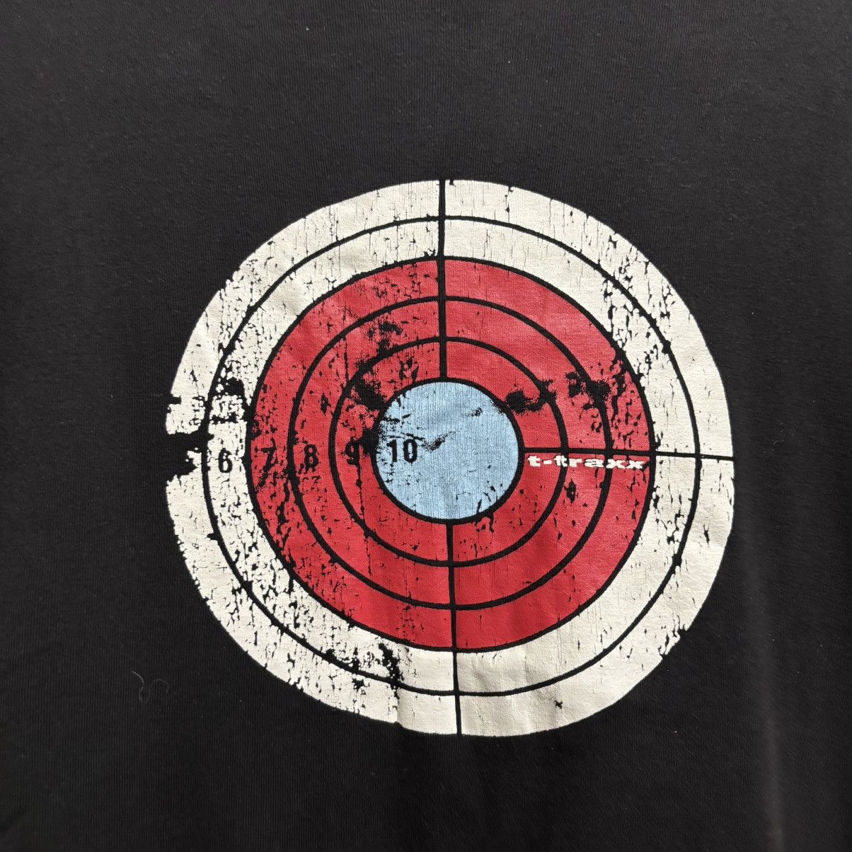 If Six Was Nine Vintage Target Graphic Ringer T-Shirt Grunge t-trax Punk Size US M / EU 48-50 / 2 - 3 Thumbnail