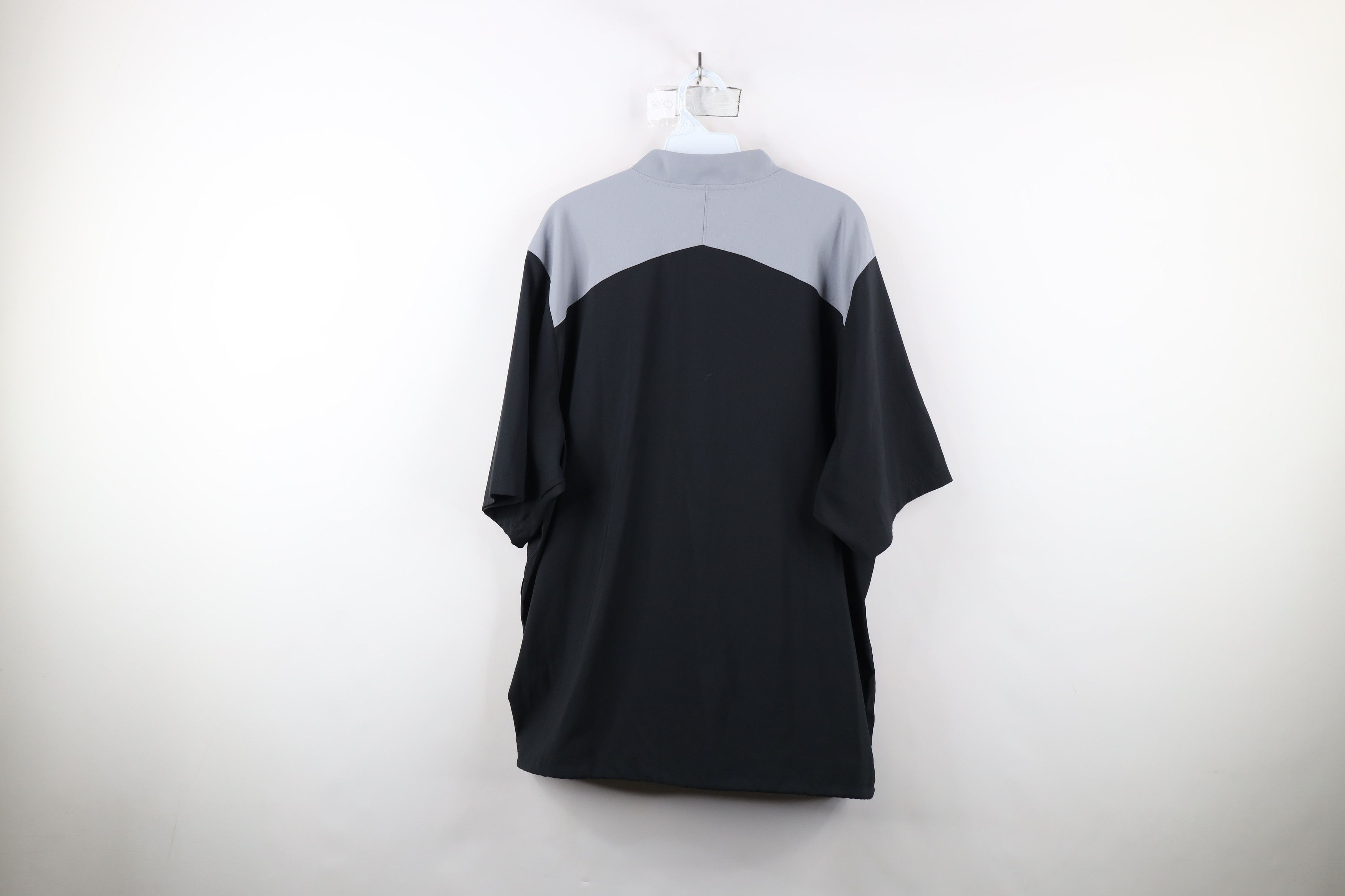 Under Armour × Vintage Under Armour Block Short Sleeve Half Zip Pullover Jacket Size US L / EU 52-54 / 3 - 11 Thumbnail