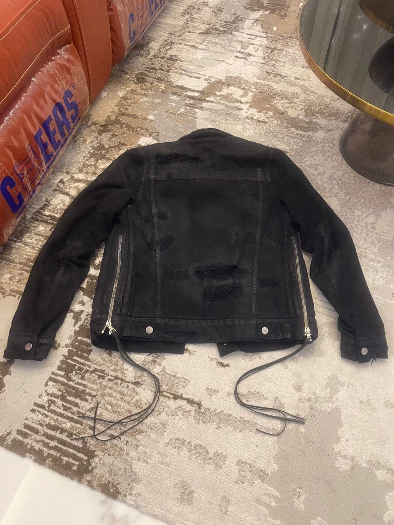 Amiri Amiri 16OG waxed lamb fur jacket Size US S / EU 44-46 / 1 - 2 Thumbnail