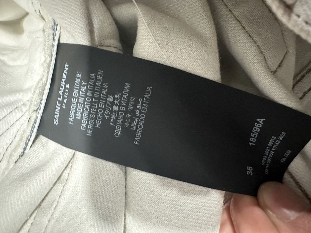 Yves Saint Laurent SAINT LAURENT SLIM FIT GREY Size US 36 / EU 52 - 6 Thumbnail