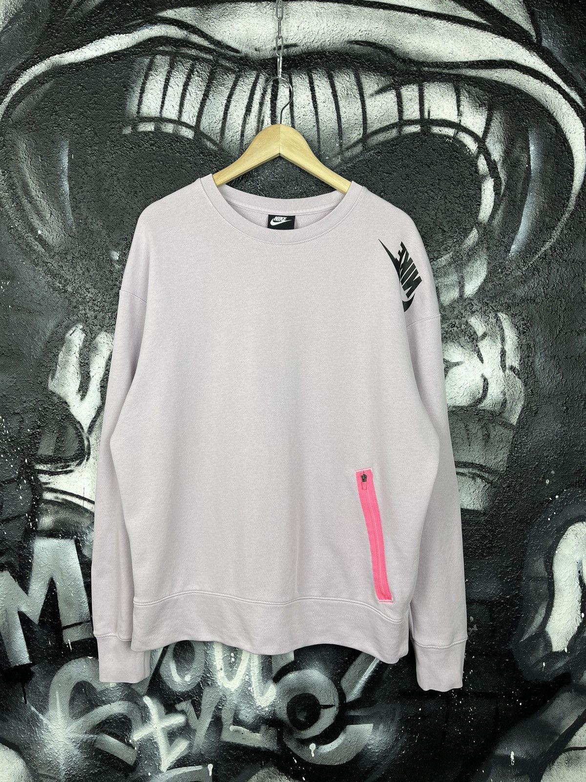 Japanese Brand × Nike Nike NSW Festival FT Crew Purple Sweatshirt Men’s Size M Size US M / EU 48-50 / 2 - 2 Thumbnail