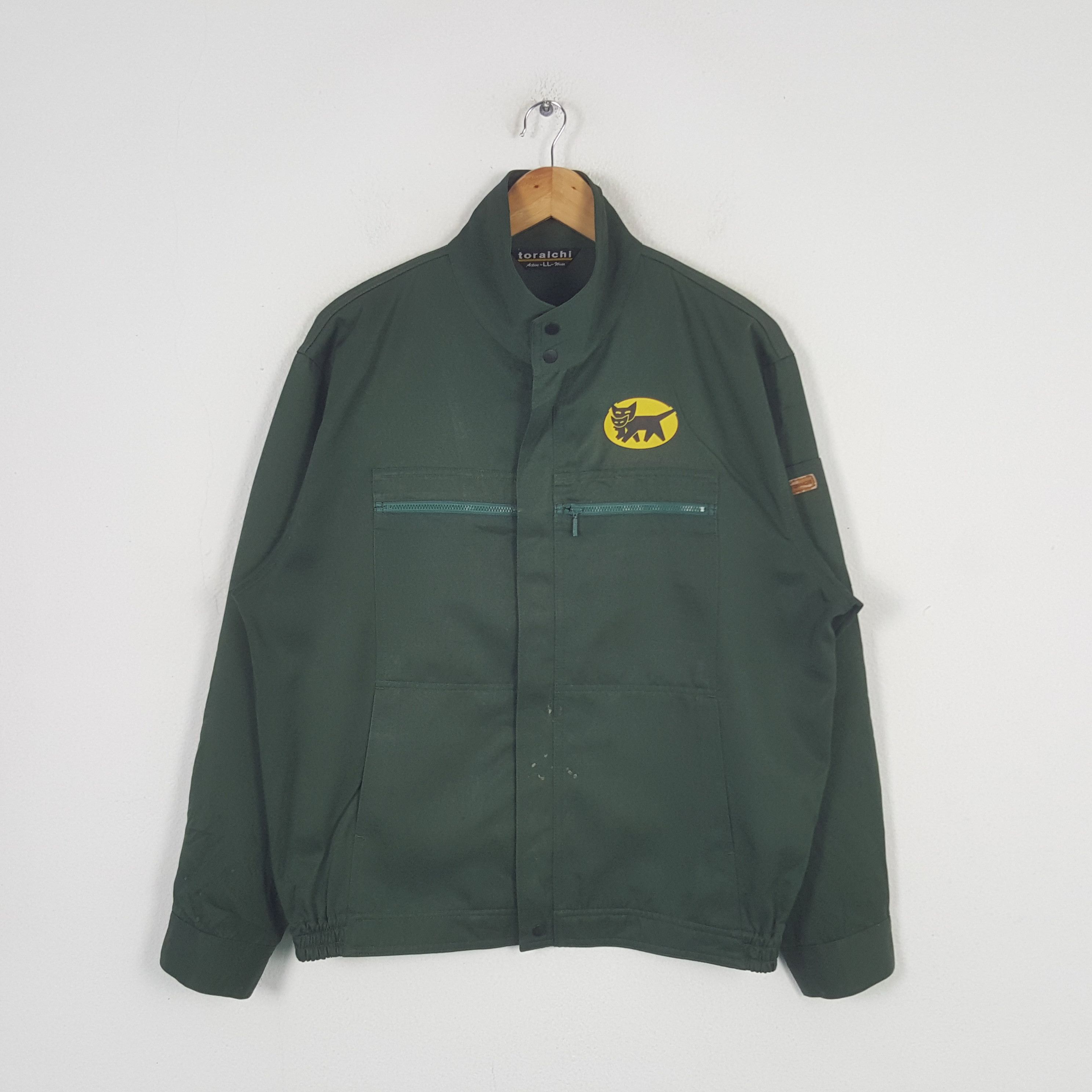 Japanese Brand × Vintage Vintage Yamato Transport Japanese Custom Work Jacket C284N11 Size US L / EU 52-54 / 3 - 3 Thumbnail