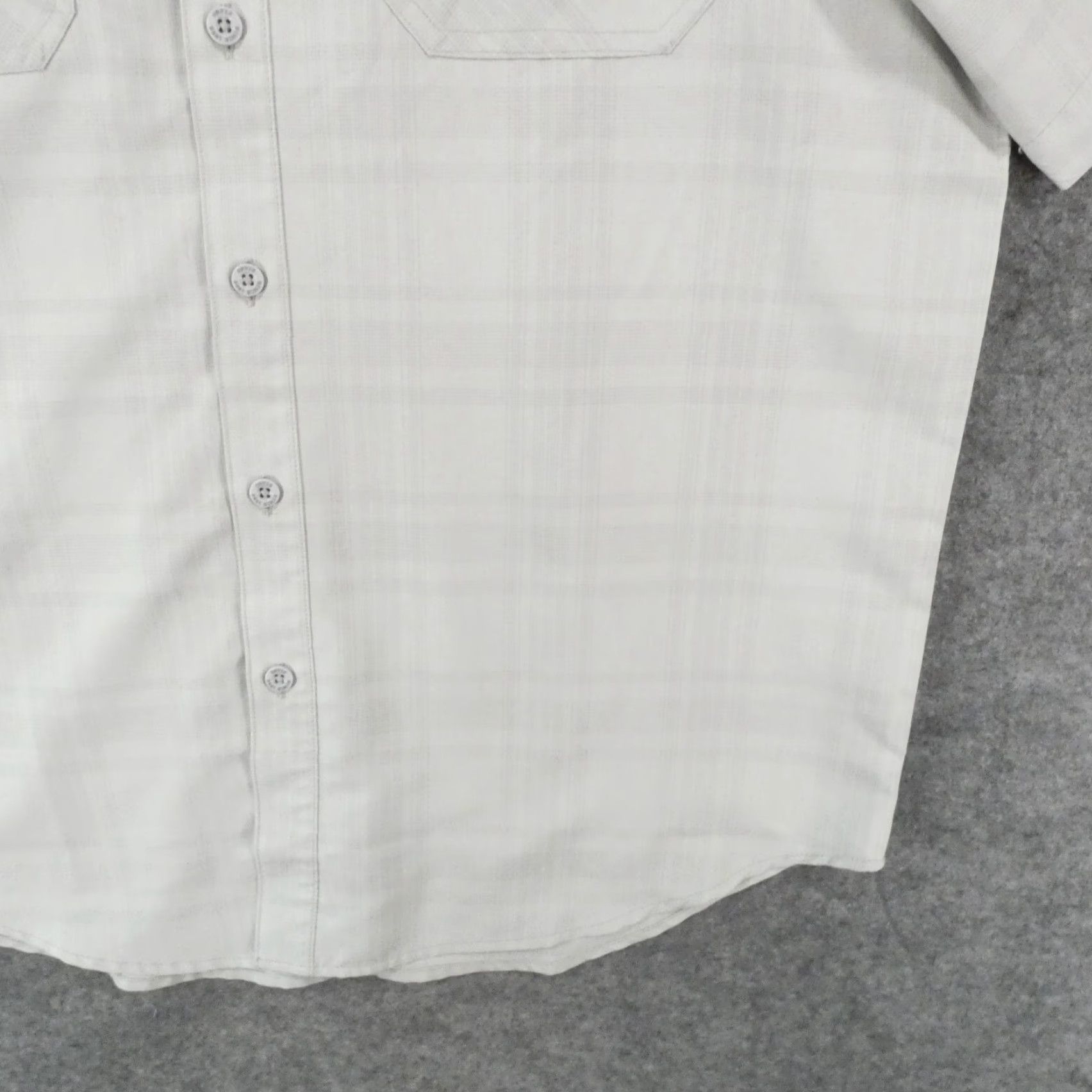 Orvis Orvis Shirt Mens Large Short Sleeve Button-Up Gray Plaid Lightweight Size US L / EU 52-54 / 3 - 5 Thumbnail