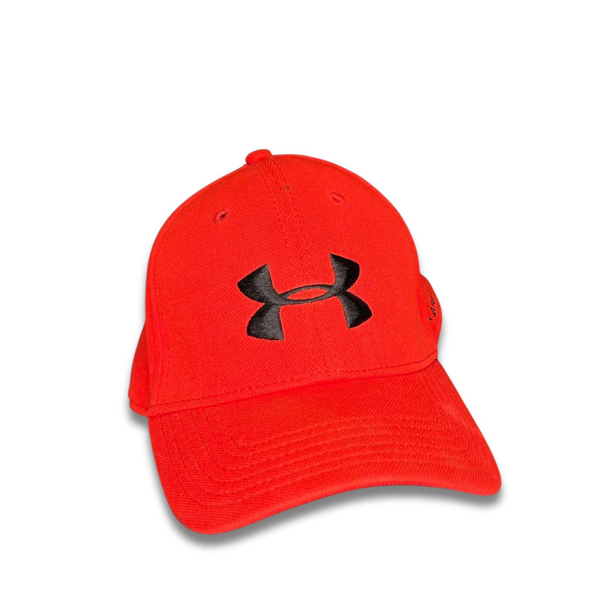 Under Armour Under Armour Blitzing 3.0 Red Cap W/ Black Logo Mens Adjusta Size ONE SIZE - 2 Thumbnail