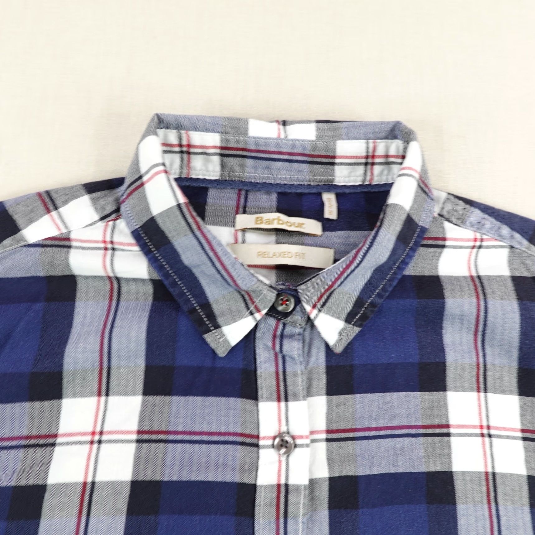 Barbour Barbour Shirt Womens 8 Blue Plaid Button-Up Long Sleeve Casual Blouse Outdoor Size M / US 6-8 / IT 42-44 - 2 Thumbnail