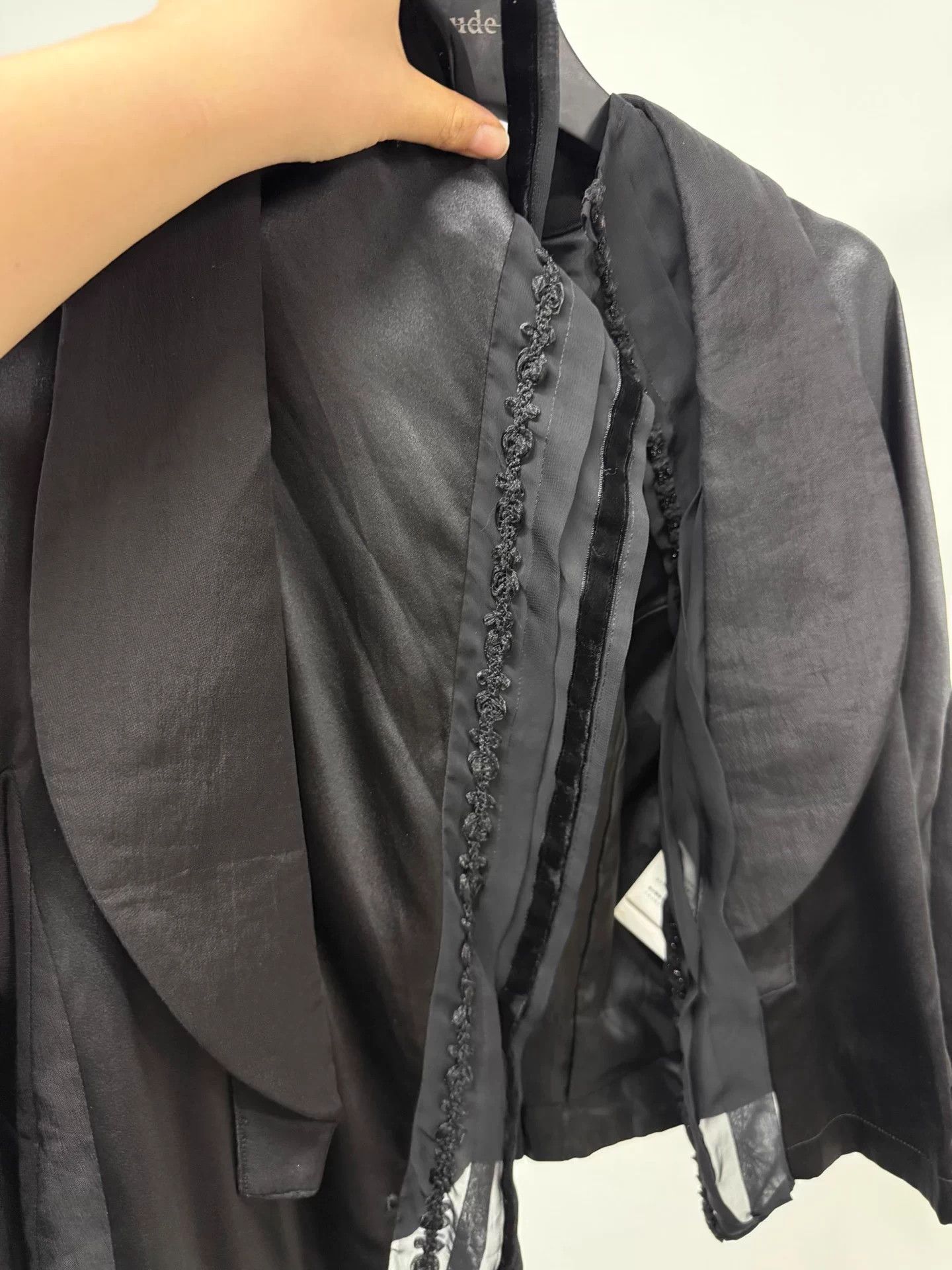 Comme des Garcons M COMME des GARÇONS 2005AW Black Color Block Jacket Size M / US 6-8 / IT 42-44 - 4 Thumbnail