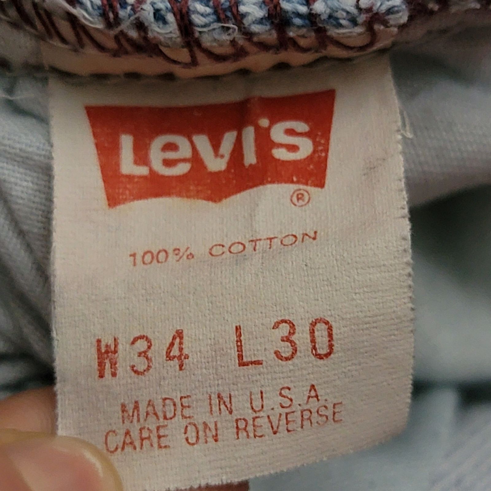 Levi's Vtg90s THRASHED Ripped Distressed Levi Silvertab Baggy Jeans Size 30" / US 8 / IT 44 - 12 Thumbnail