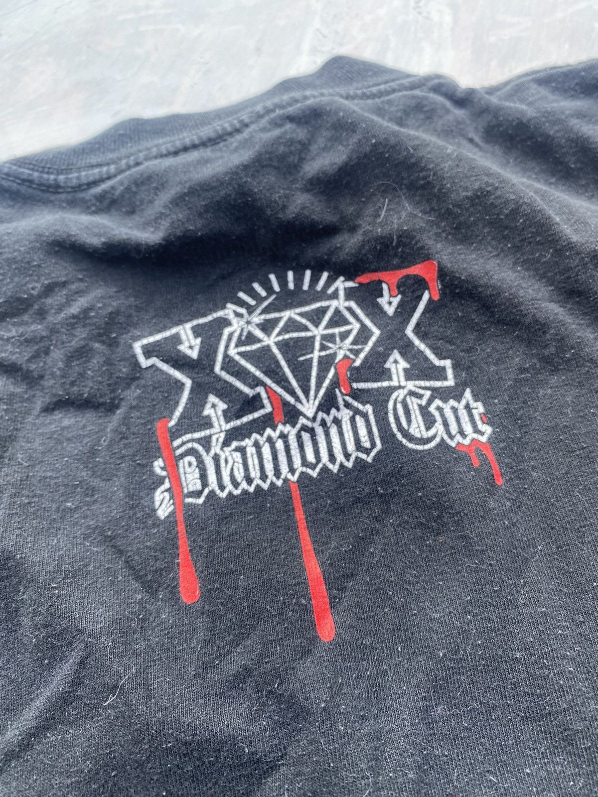 Affliction Crazy Y2k faded straight edge meat X shirt Size US M / EU 48-50 / 2 - 4 Thumbnail
