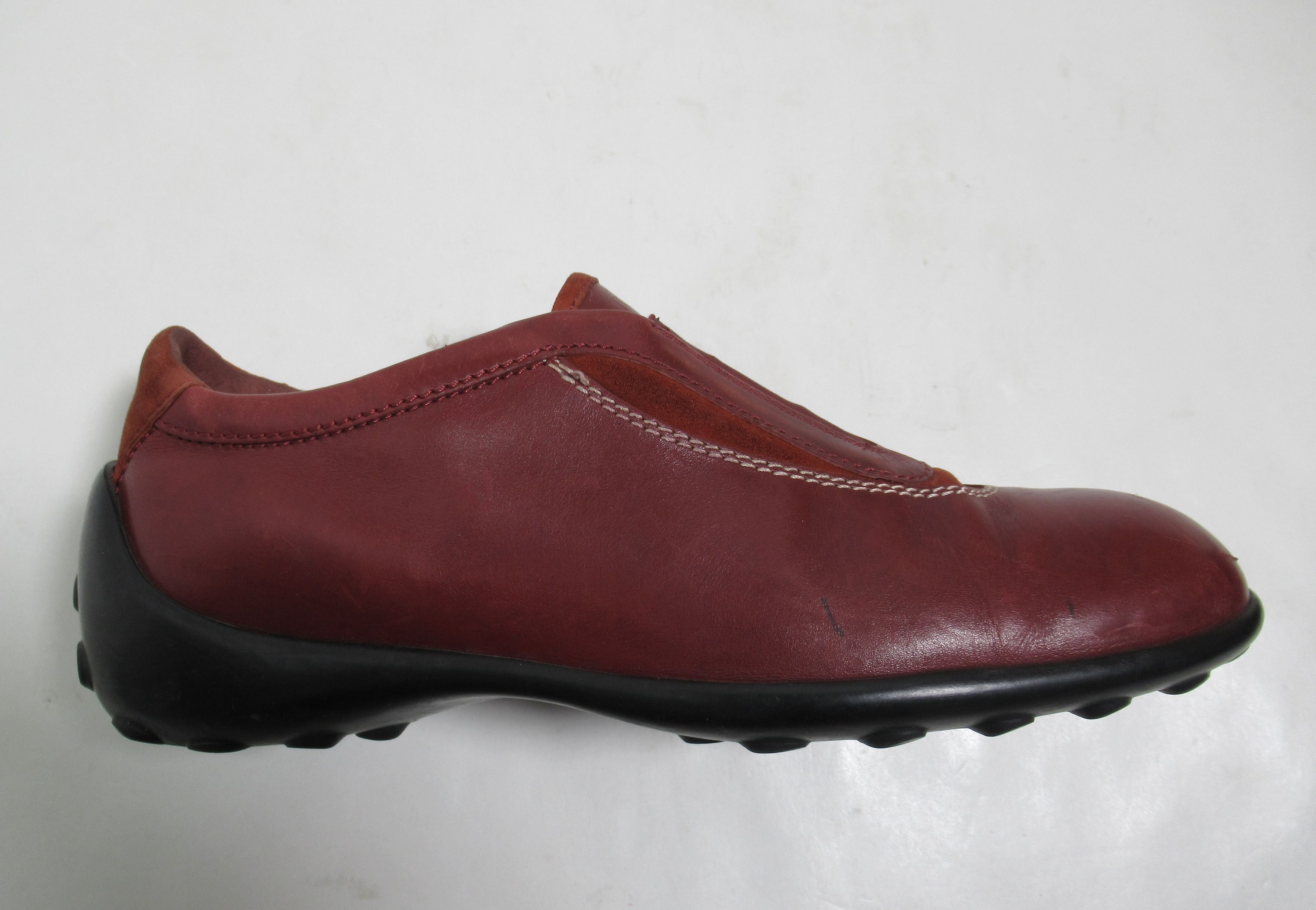 image of Tods Tod's Women's Casual Leather Pull On Shoes in Red (Size 8.5)