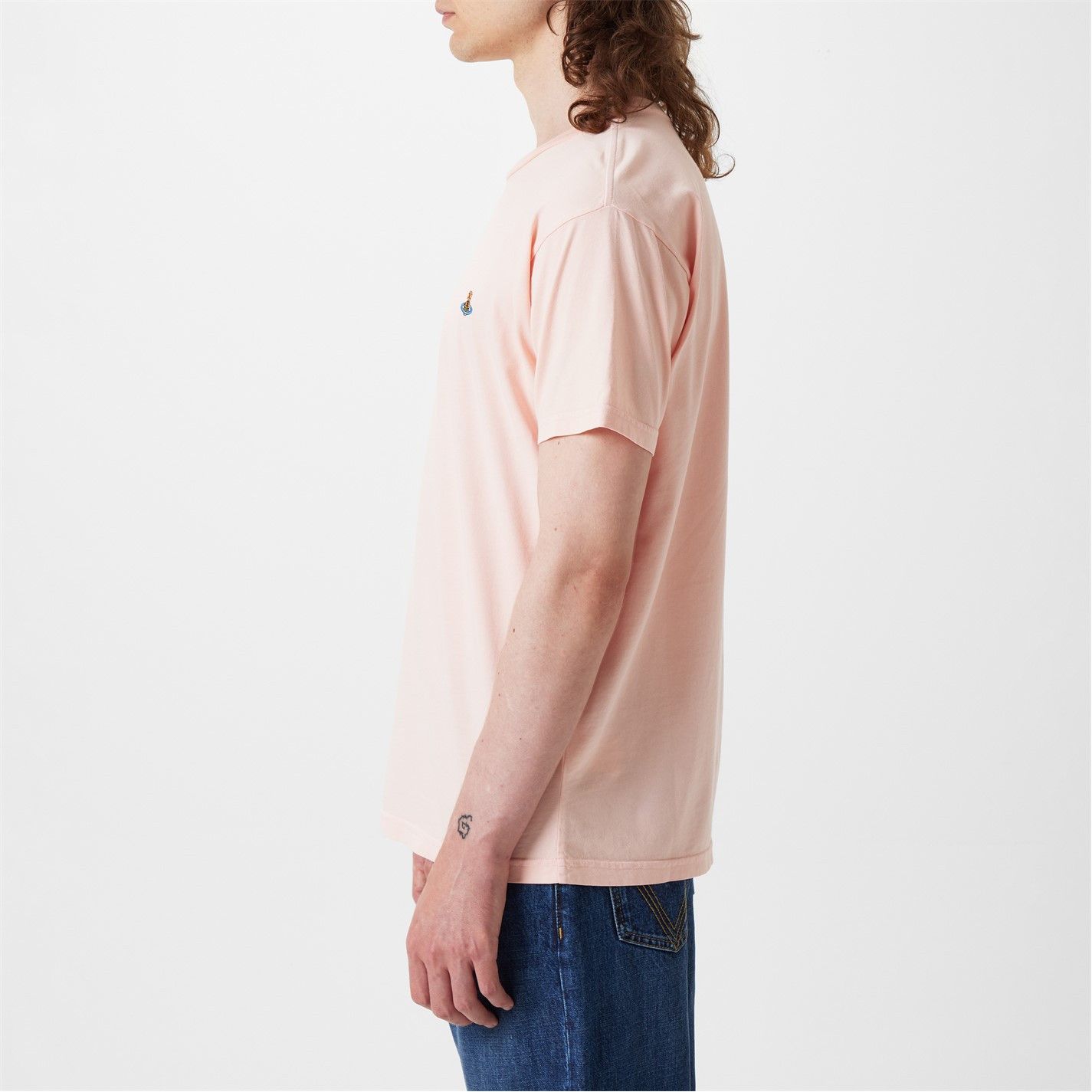 Vivienne Westwood o1g2r1mq0526 Orb T-Shirt in Light Pink Size US XXL / EU 58 / 5 - 3 Thumbnail