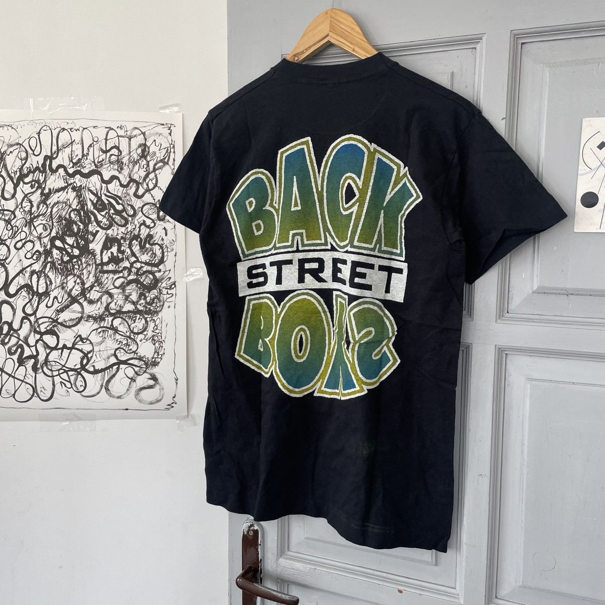 Band Tees Vintage 90’s Nick Carter Back Street Boys Rere Tee Size US M / EU 48-50 / 2 - 5 Thumbnail
