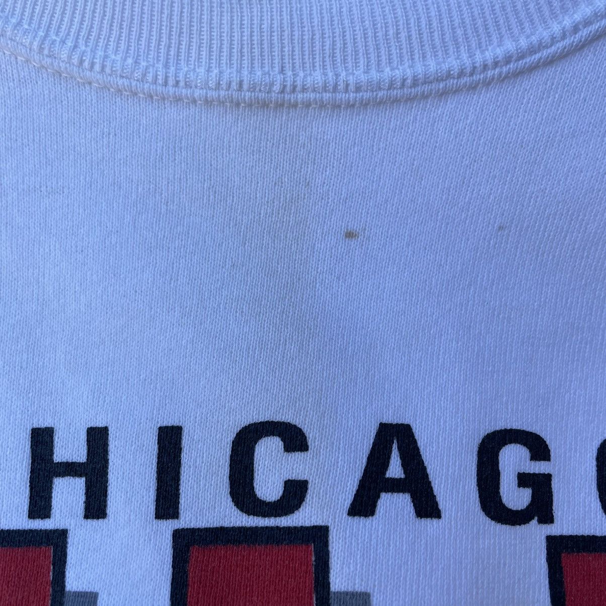 NBA × Vintage 🔥Vintage 90s Chicago Bulls Big Logo Sweatshirts Size US S / EU 44-46 / 1 - 8 Thumbnail