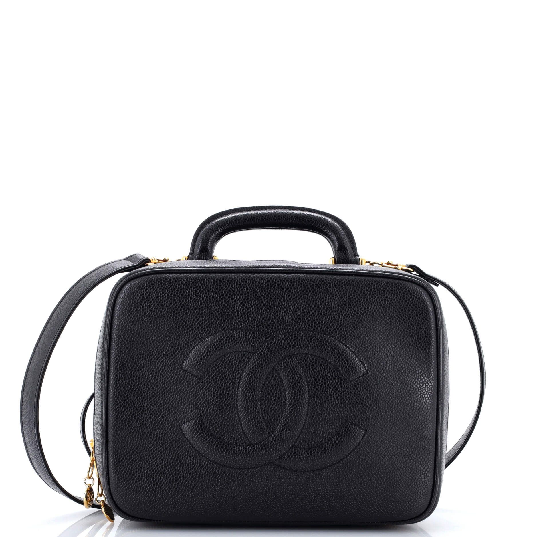 Chanel Vintage Timeless Zip Around Vanity Case Size ONE SIZE - 1 Thumbnail