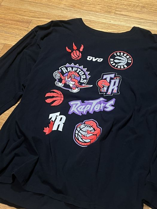 Vintage Ovo X Raptors Vintage Long Sleeve Grailed