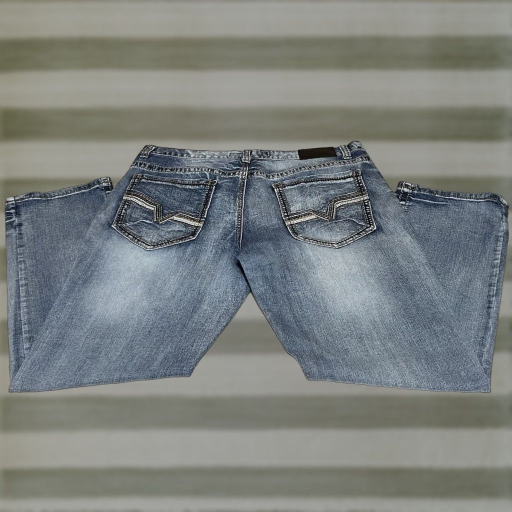 Vintage True Luck Jeans Shirt? Size US 38 / EU 54 - 1 Thumbnail