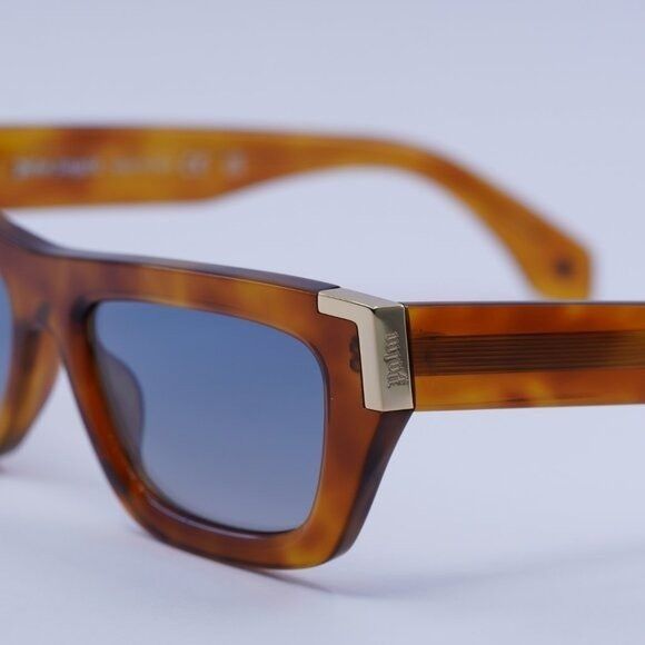 Palm Angels Palm Angels PERI10K MALIBU 6E49 Sunglasses Havana Cat Eye Size ONE SIZE - 4 Thumbnail