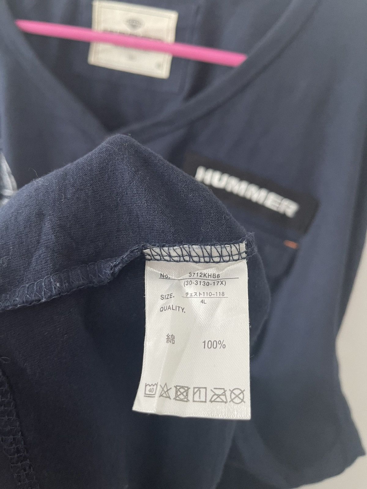Vintage Rare Vintage HUMMER Like Nothing Else Big Logo Spell Out Size US XL / EU 56 / 4 - 7 Thumbnail