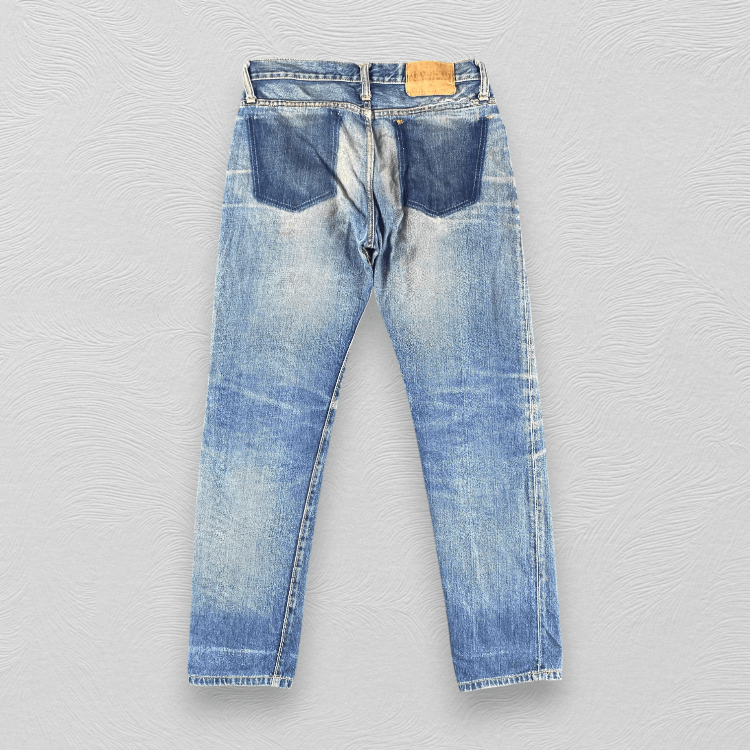 Japanese Brand Vintage Bobson Jeans Stone Wash Denim KJ3437 Size US 31 - 2 Thumbnail
