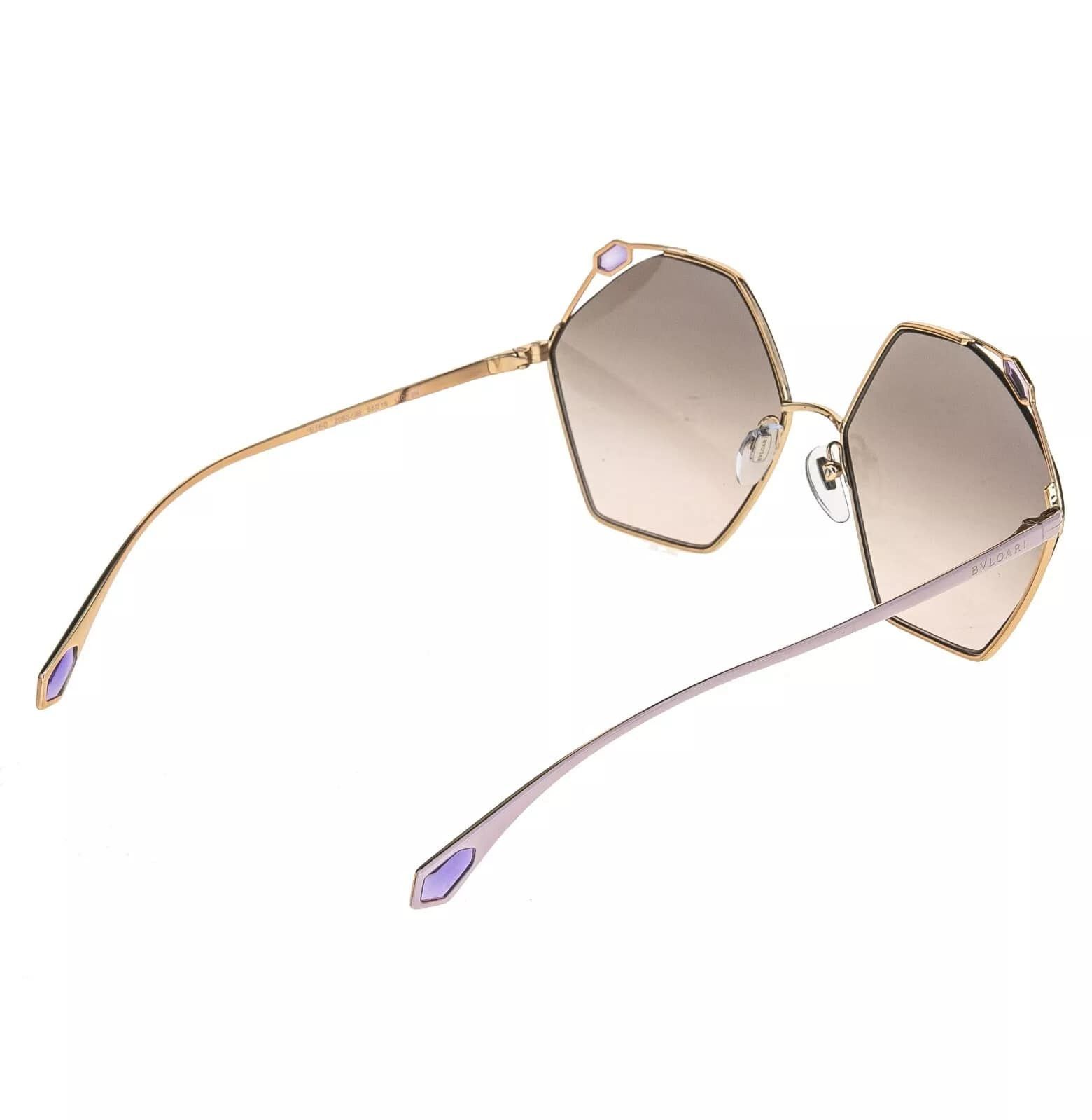 Bvlgari BVLGARI SERPENTEYES BV6160 Pink Enamel Jewel Sunglasses 6160 Size ONE SIZE - 2 Thumbnail