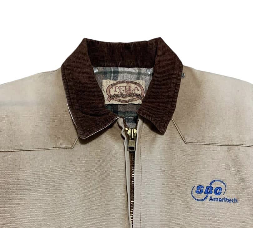 Vintage Trashed Vintage Duck Canvas Detroit Jacket By Pella Products Size US XL / EU 56 / 4 - 9 Thumbnail