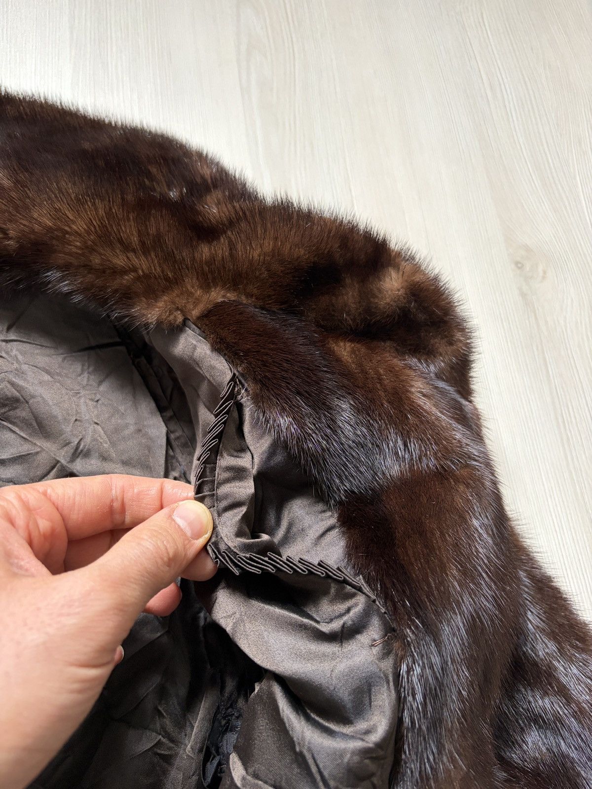 Luxe Ellis Barker Furs Chester Mink Cropped Short Coat Size M / US 6-8 / IT 42-44 - 20 Thumbnail
