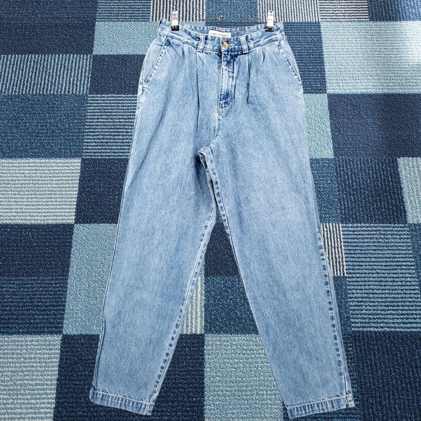 Gloria Vanderbilt Gloria Vanderbilt Jeans Womens 8P Petite Blue Tapered Mom High Rise Light Wash Size 30" / US 8 / IT 44 - 1 Thumbnail