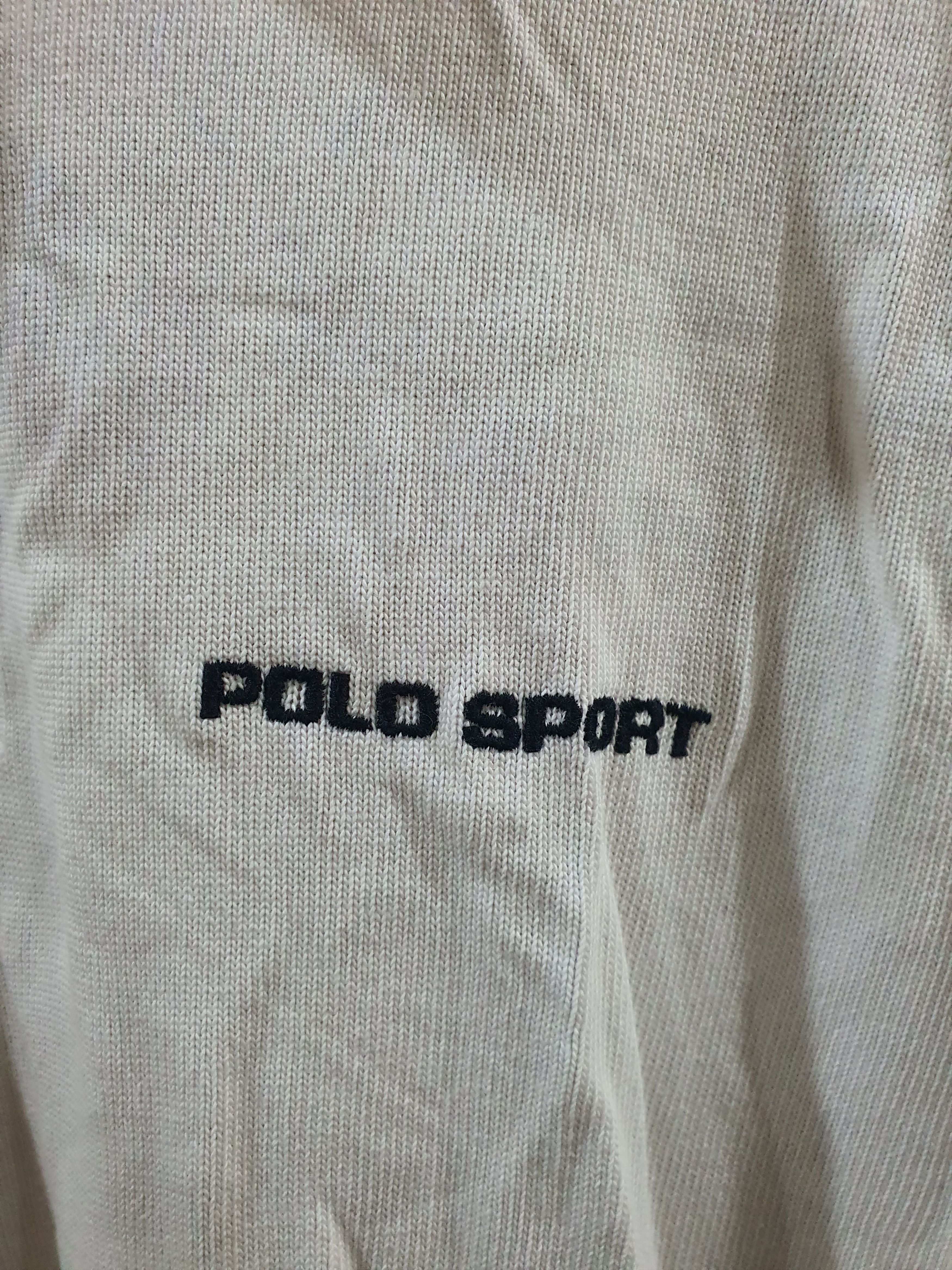 Polo Ralph Lauren vintage 90s Polo Sport Ralph Lauren long-sleeve rugby shirt Size US L / EU 52-54 / 3 - 4 Thumbnail