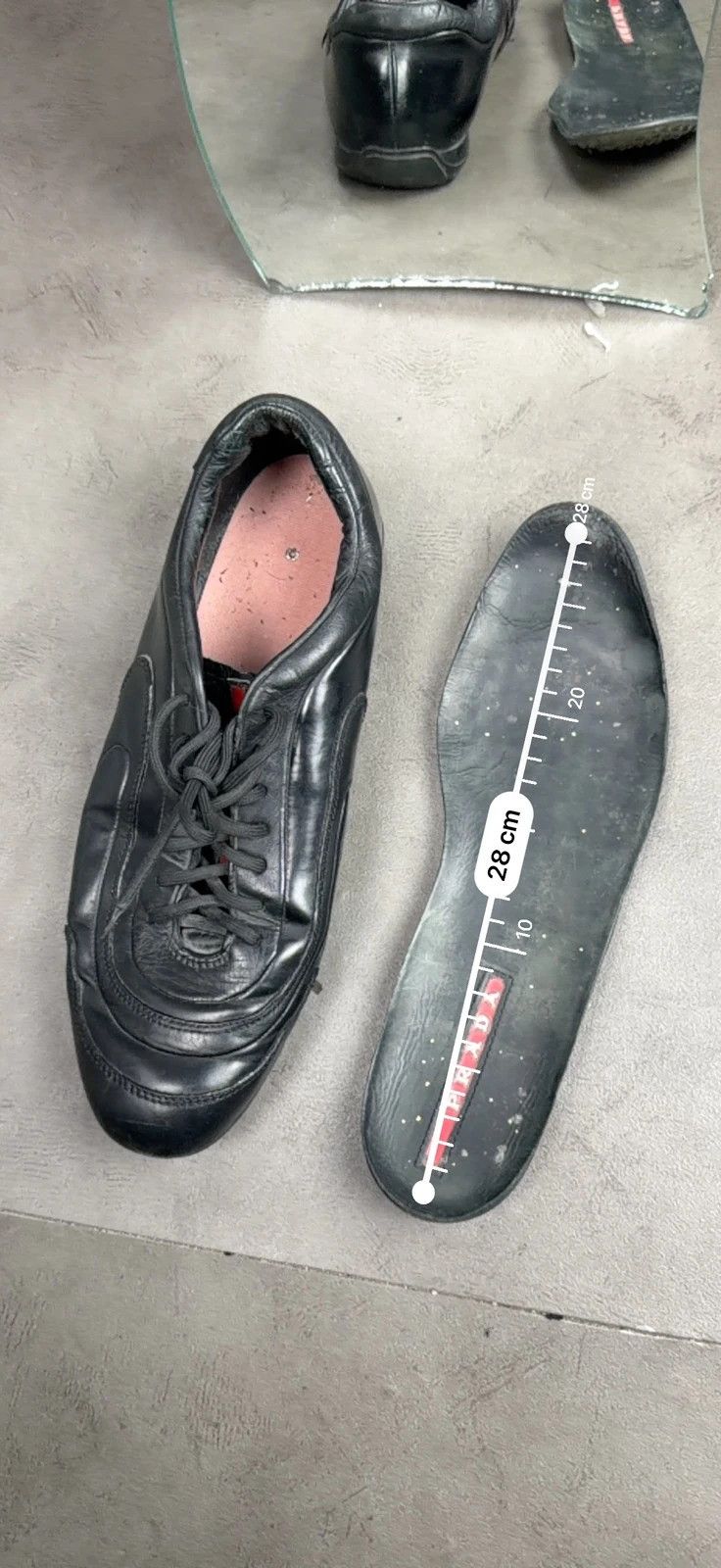 Prada Prada 2000’s archive leather trainers Size US 9.5 / EU 42-43 - 12 Thumbnail