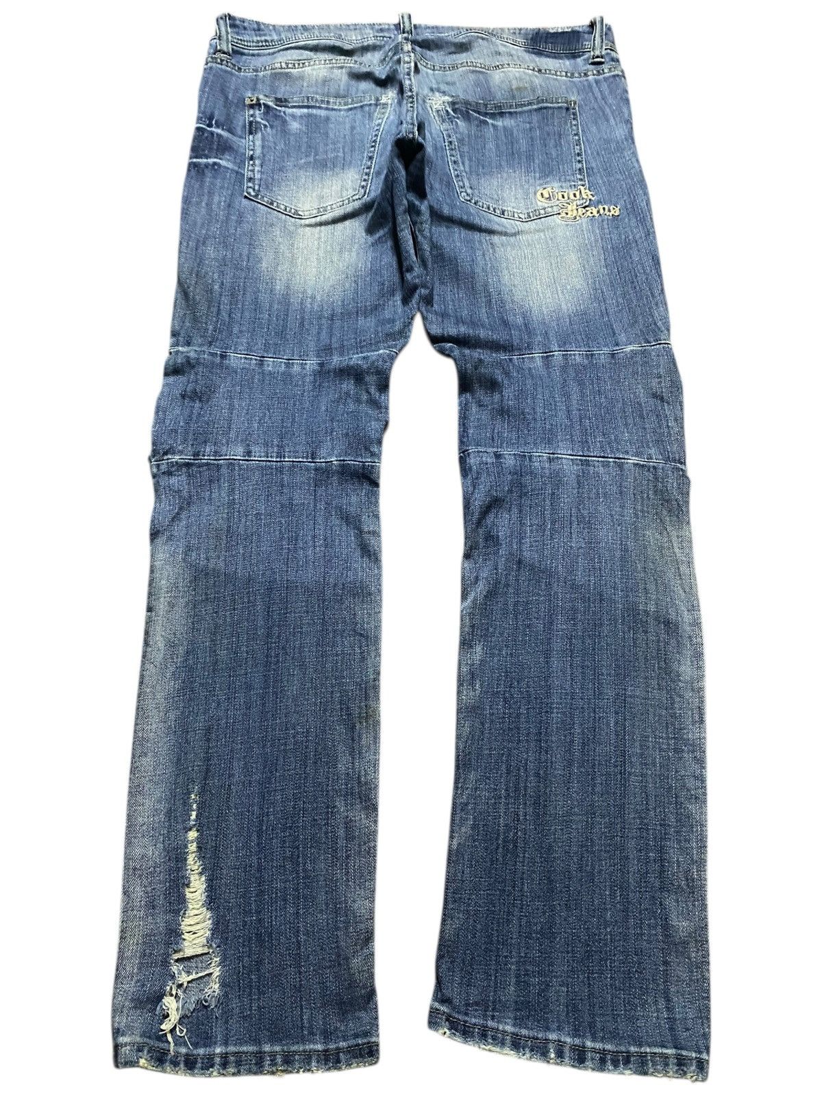 Cook Jeans Vintagw Cook Jeans Embroidery like Amiri Skinny Jeans Size US 35 - 2 Thumbnail