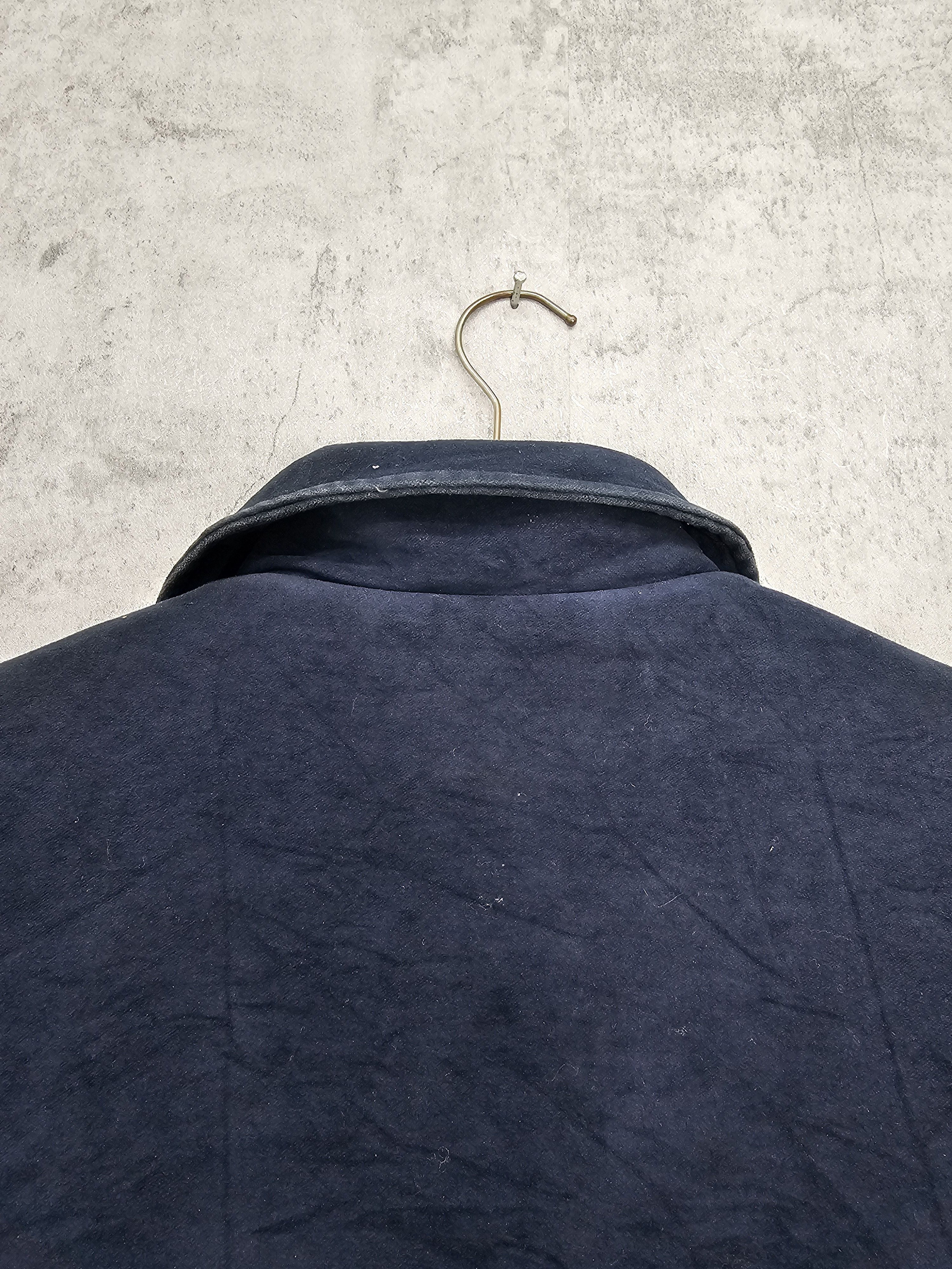 Katharine Hamnett London Vtg KATHARINE HAMNETT DENIM Waxed Riri Zipper Jacket J0087 Size US M / EU 48-50 / 2 - 5 Thumbnail