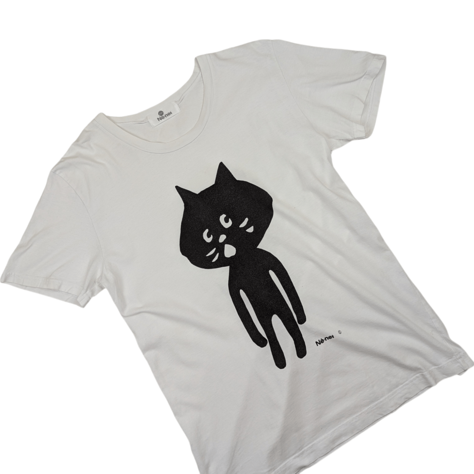 Ne-Net NE-NET Issey Miyake Cute Cat T-Shirt Kazuaki Takashima Size US M / EU 48-50 / 2 - 3 Thumbnail